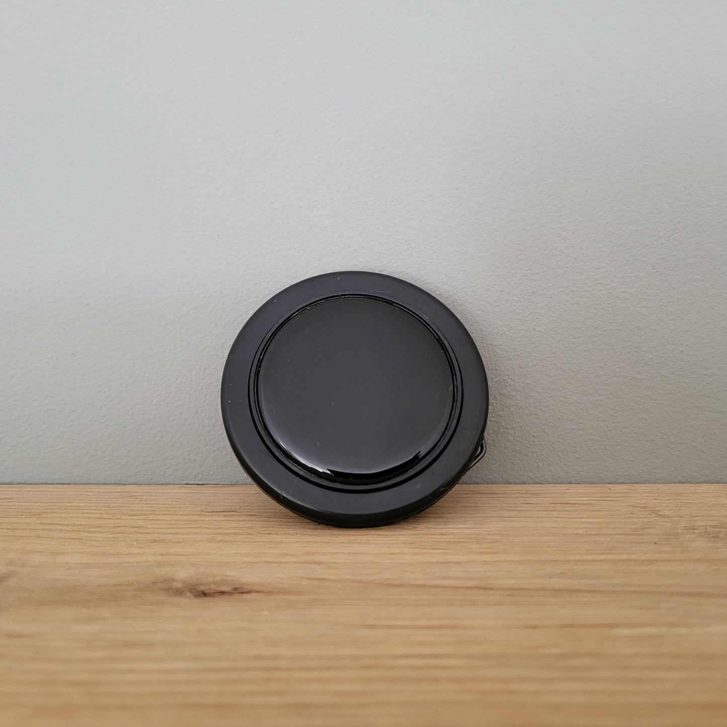 Universal horn push button - black