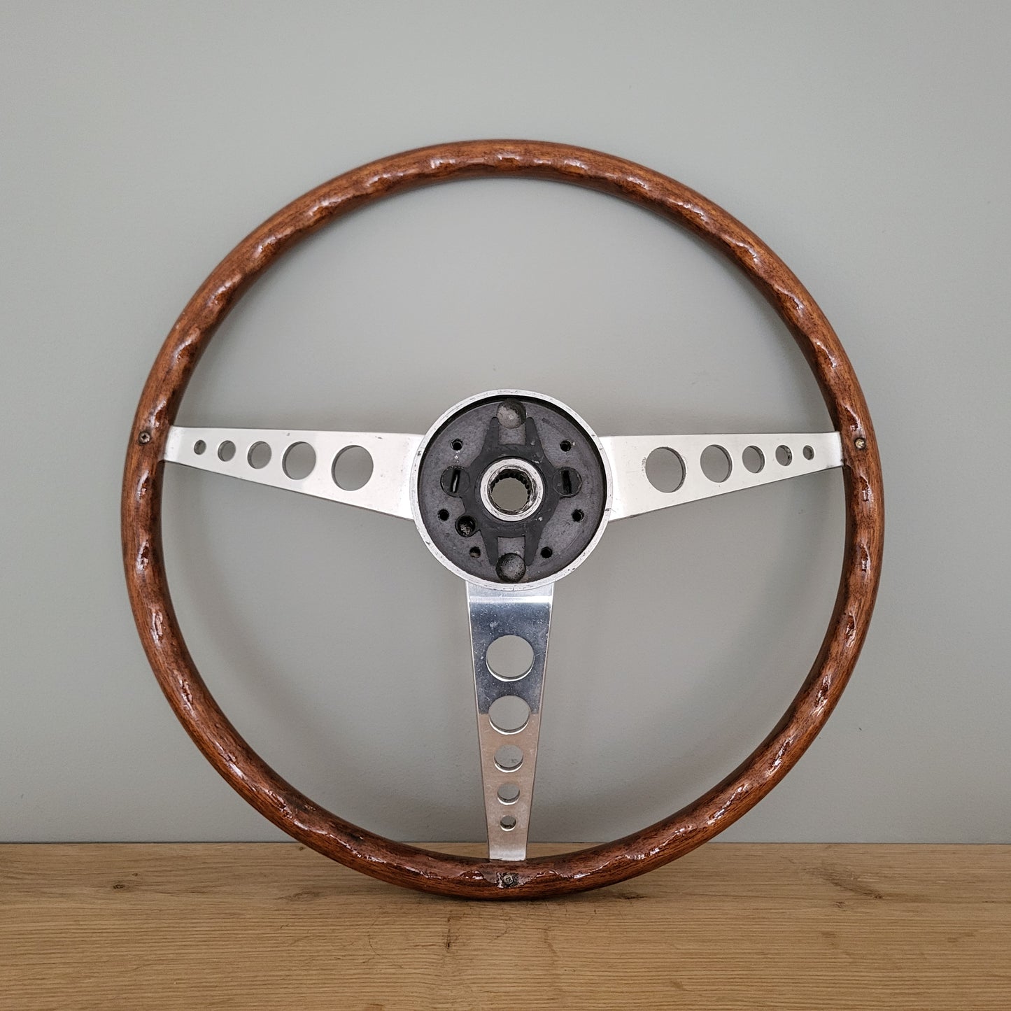 Springall wooden steering wheel '60s classic