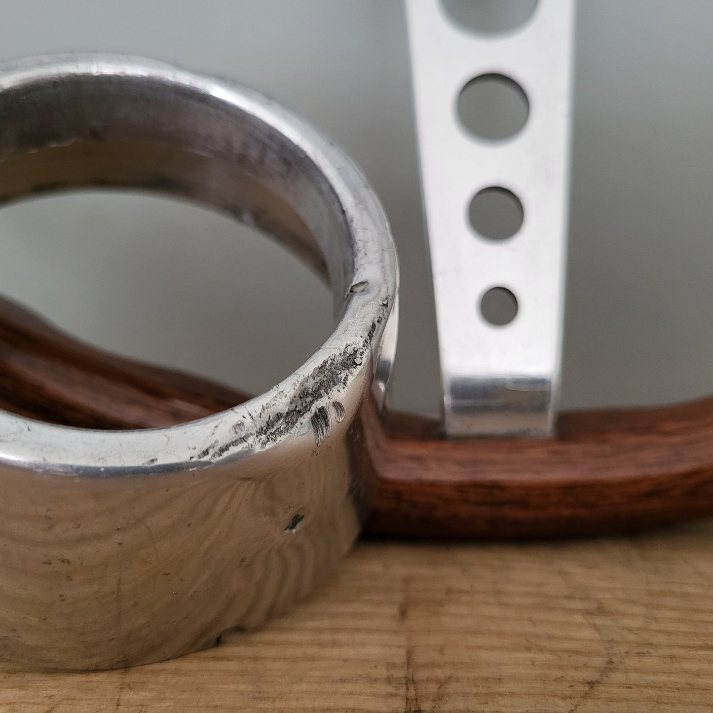 Springall wooden steering wheel '60s classic