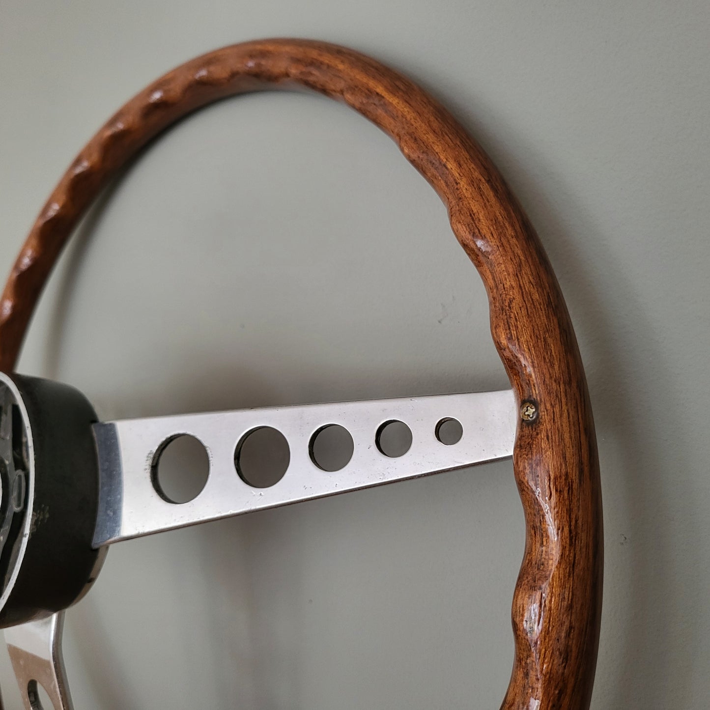 Springall wooden steering wheel '60s classic