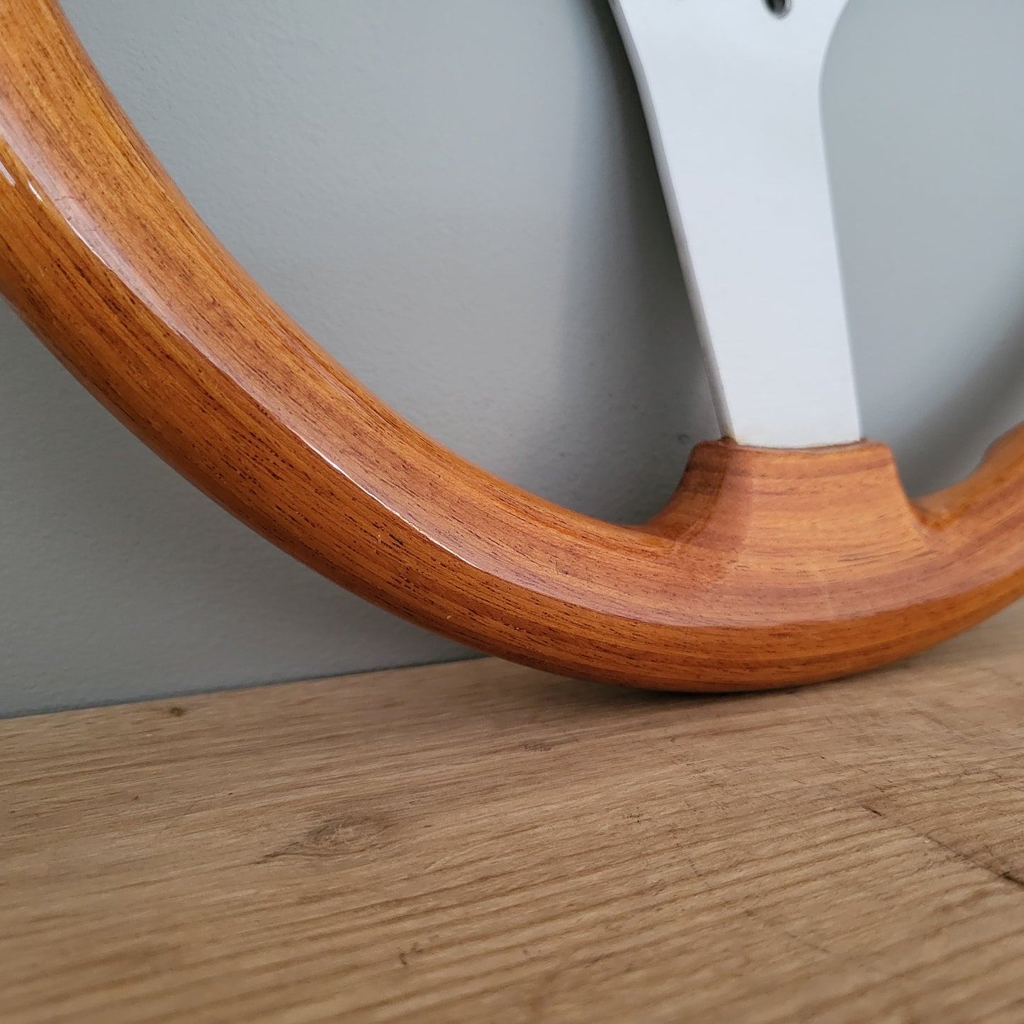 O.B.A. wooden steering wheel (1988)