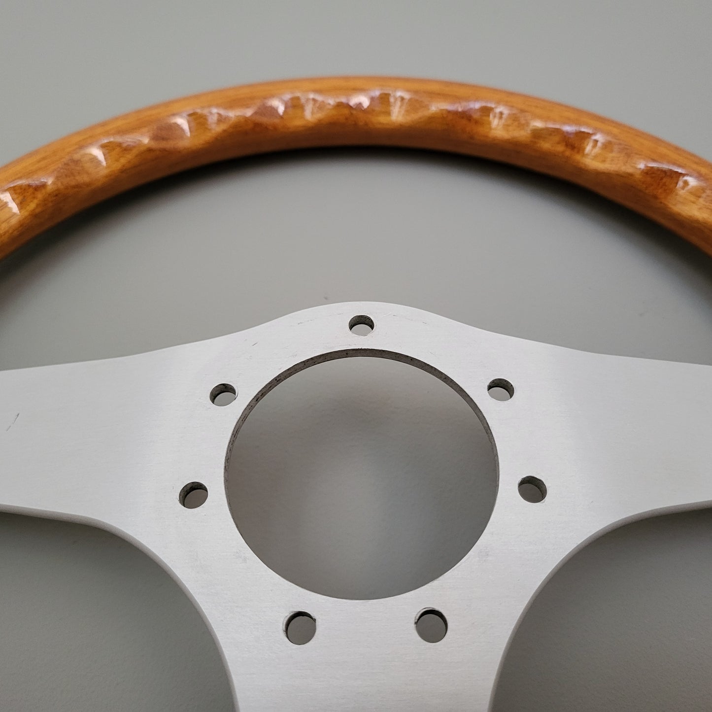 O.B.A. wooden steering wheel (1988)