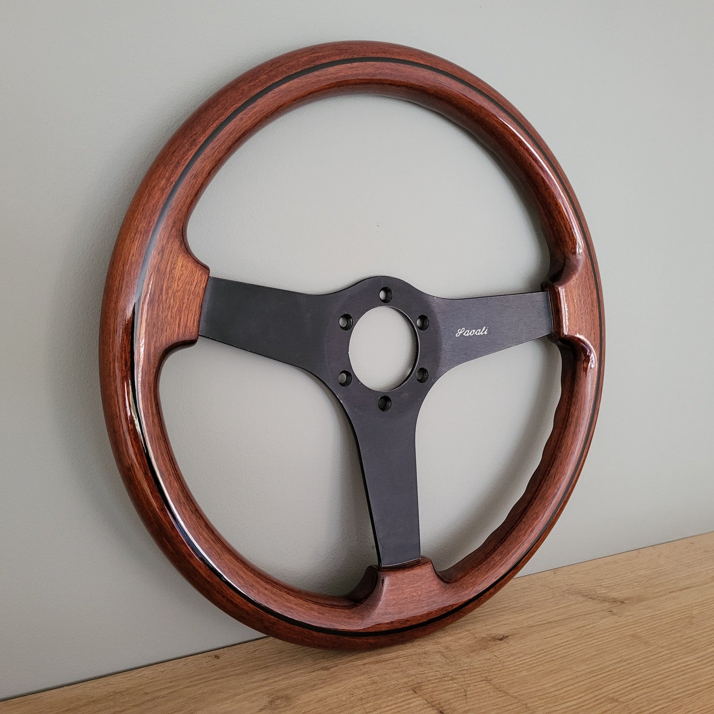 Savali special edition wooden steering wheel (1989)