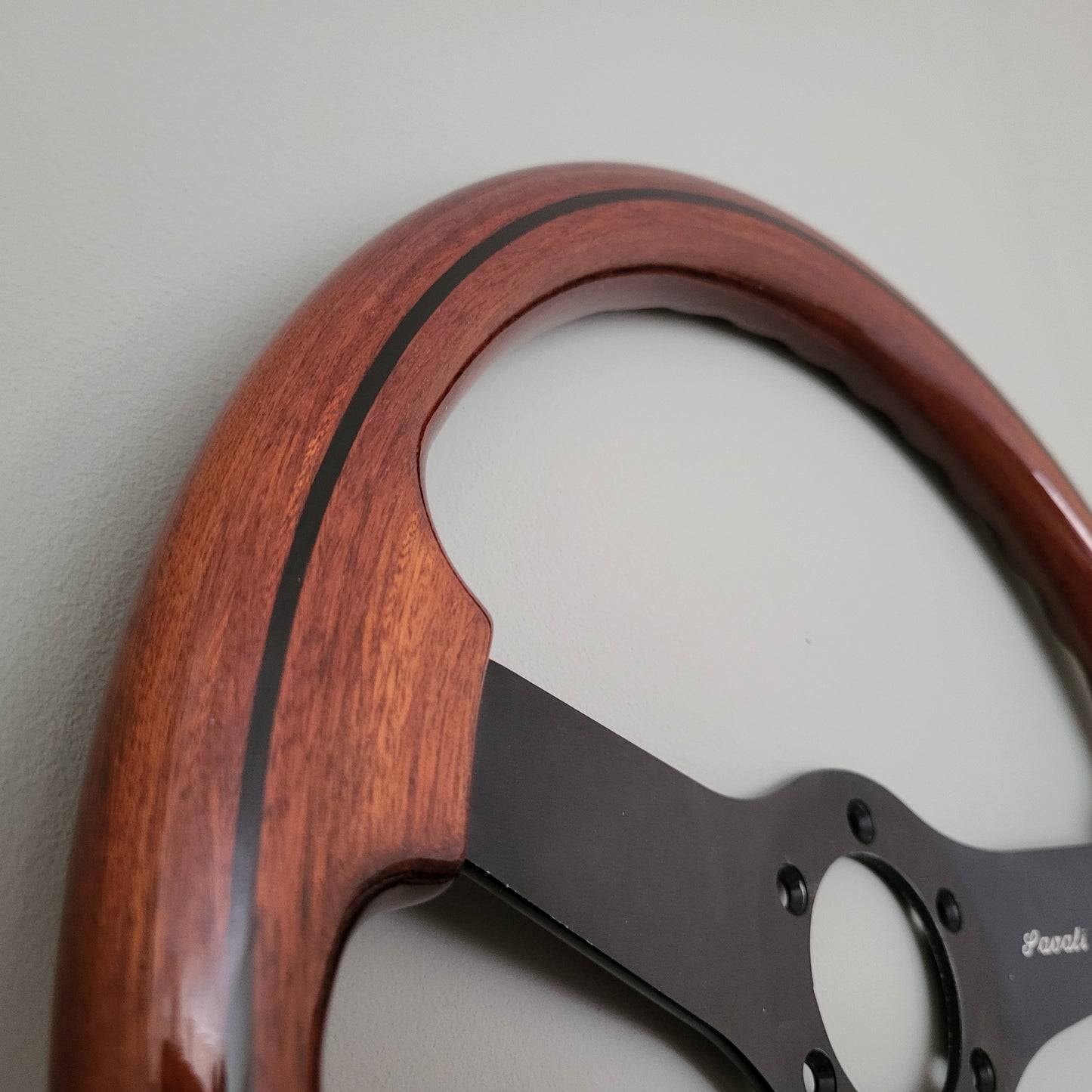Savali special edition wooden steering wheel (1989)