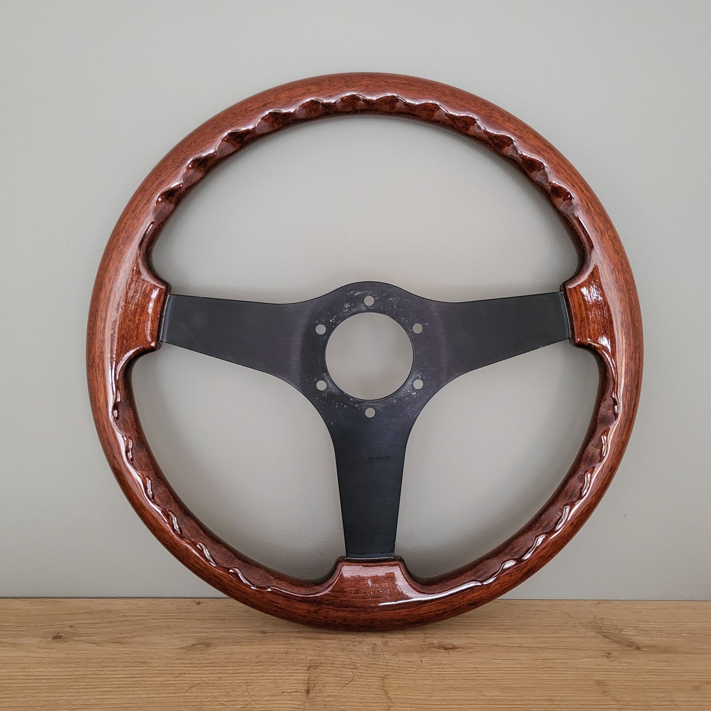 Savali special edition wooden steering wheel (1989)