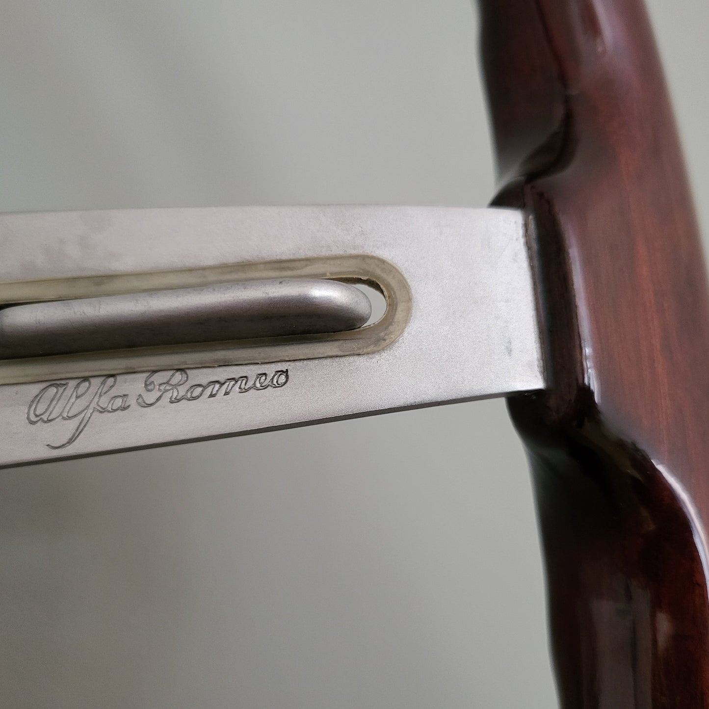 Alfa Romeo Giulia / GT Junior / GTV / Spider Personal Nardi wooden steering wheel (1974)
