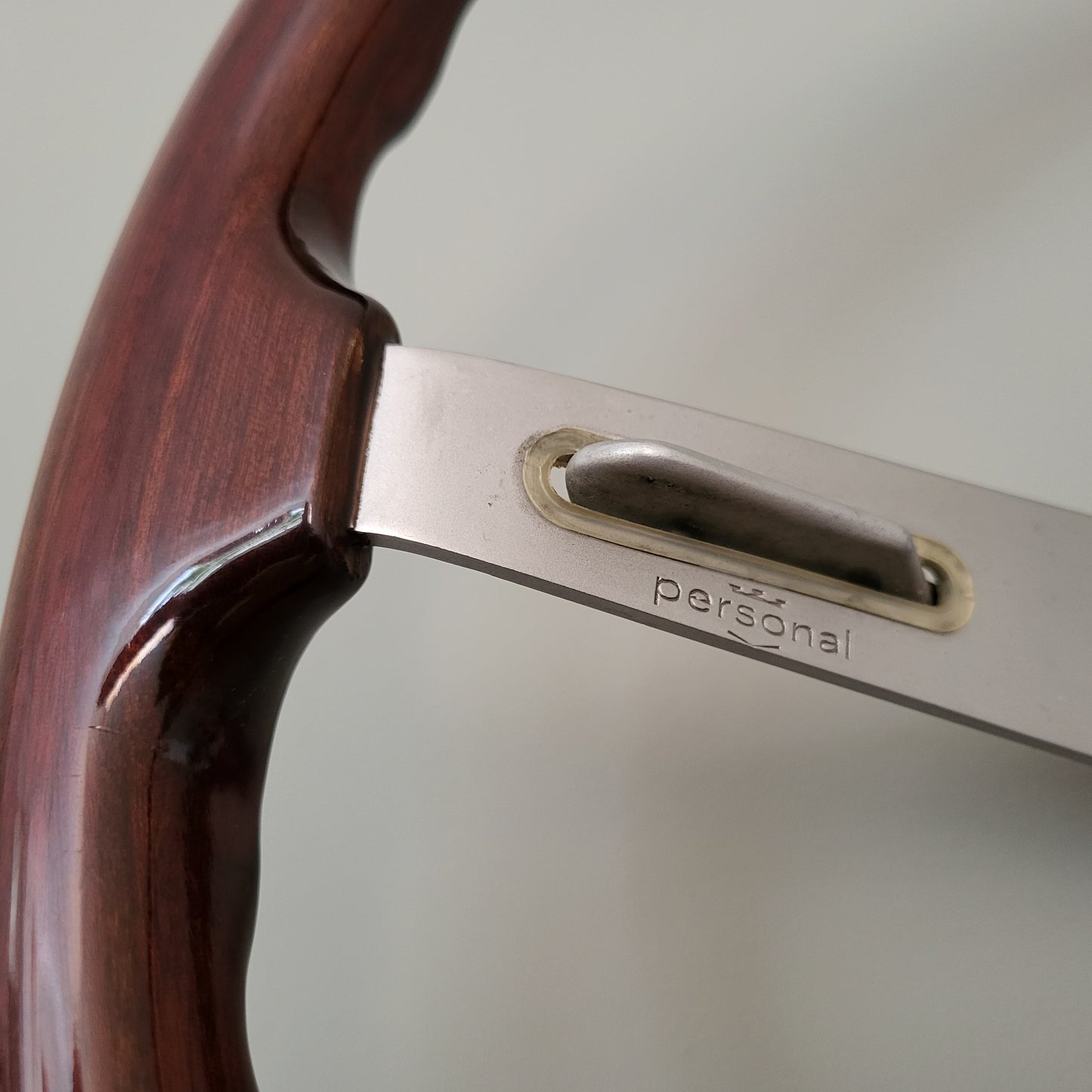 Alfa Romeo Giulia / GT Junior / GTV / Spider Personal Nardi wooden steering wheel (1974)