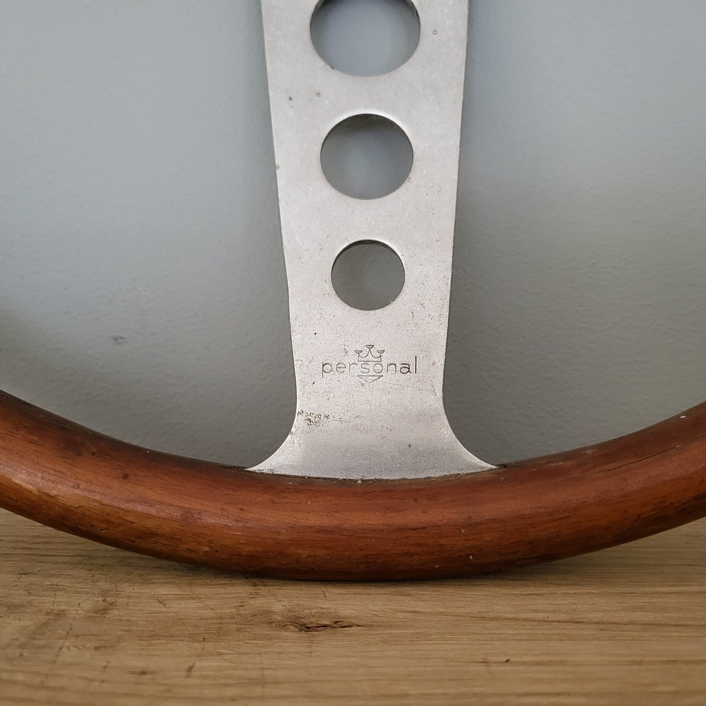 Personal Nardi Collaudo Valdolano wooden steering wheel (1967)