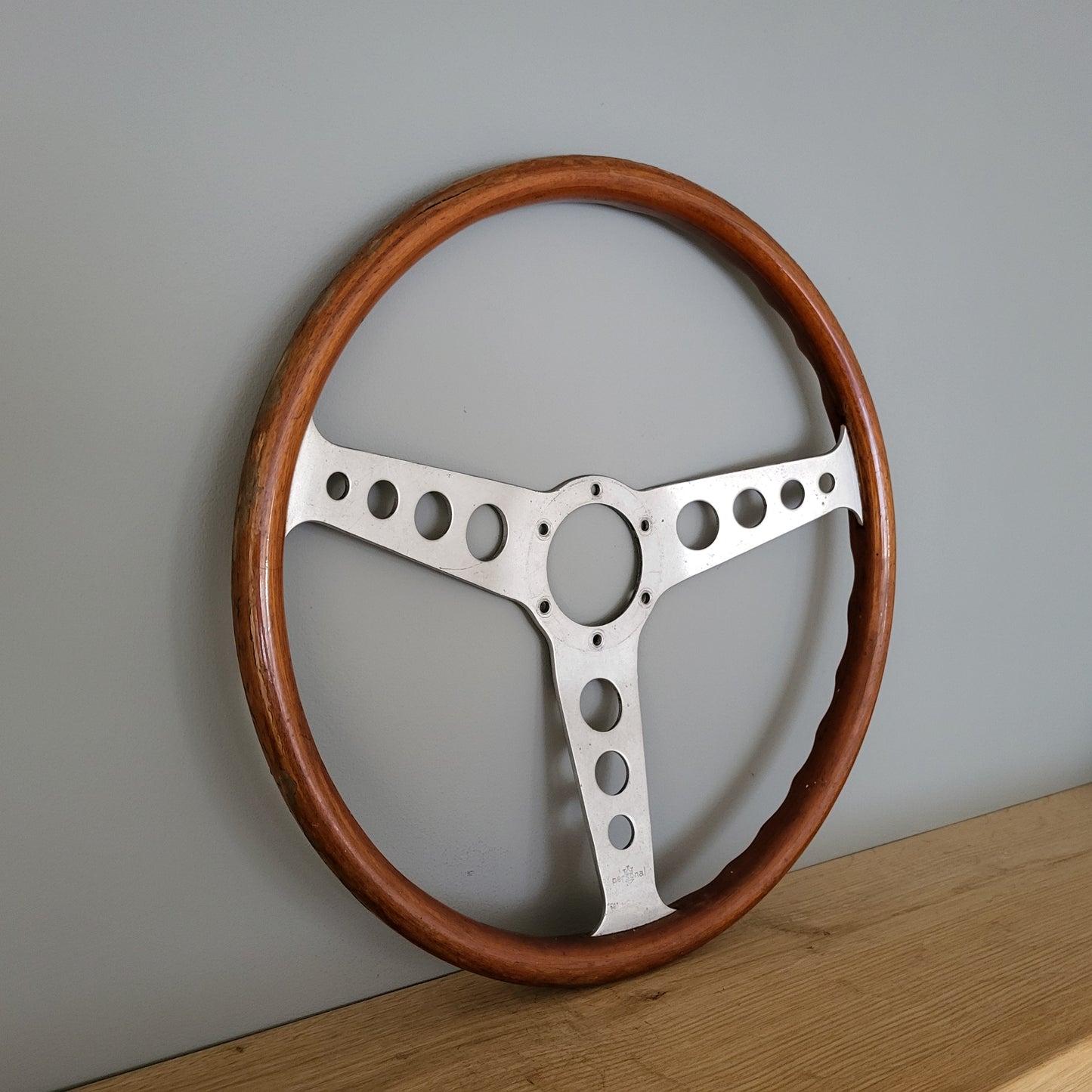 Personal Nardi Collaudo Valdolano wooden steering wheel (1967)