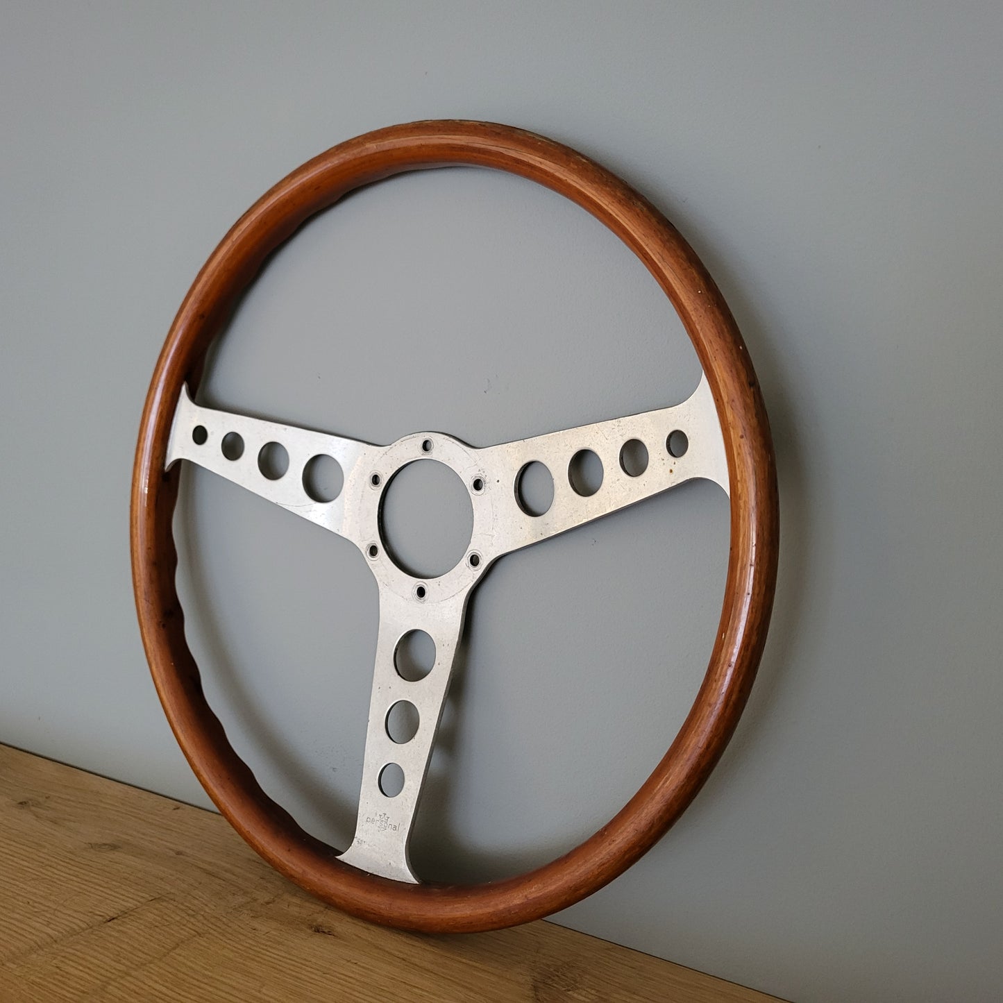 Personal Nardi Collaudo Valdolano wooden steering wheel (1967)