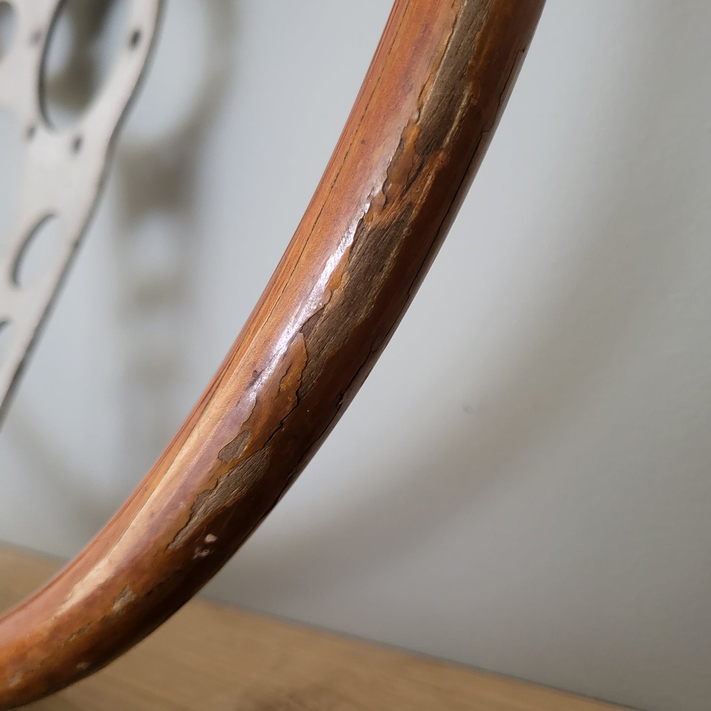 Personal Nardi Collaudo Valdolano wooden steering wheel (1967)