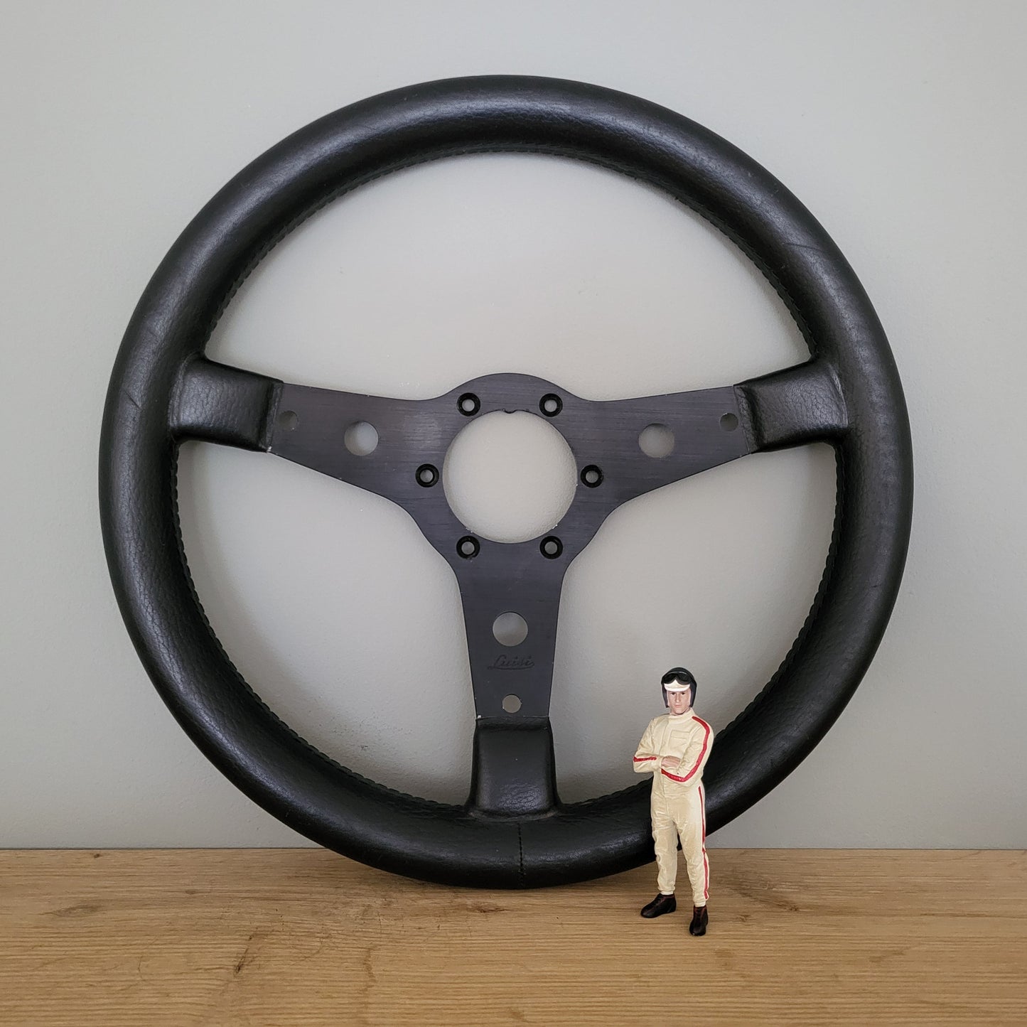 Luisi classic leather steering wheel (1984)