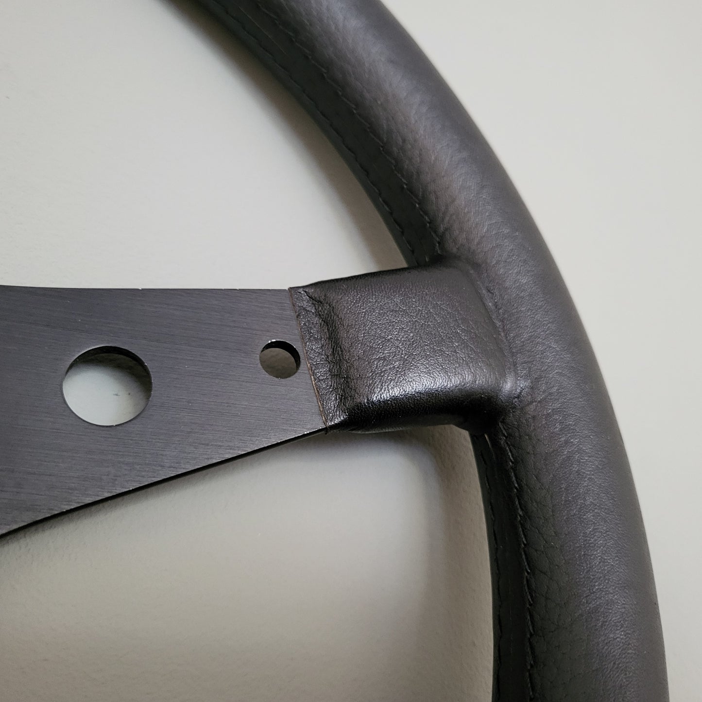 Luisi classic leather steering wheel (1984)
