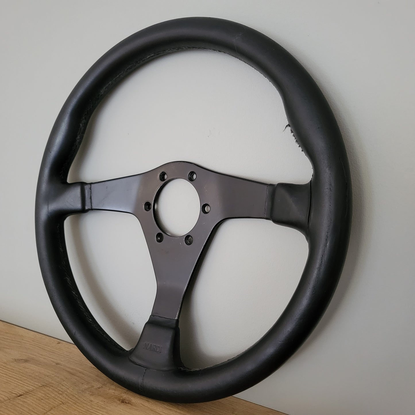 Nardi Gara 3 leather steering wheel (1990s)