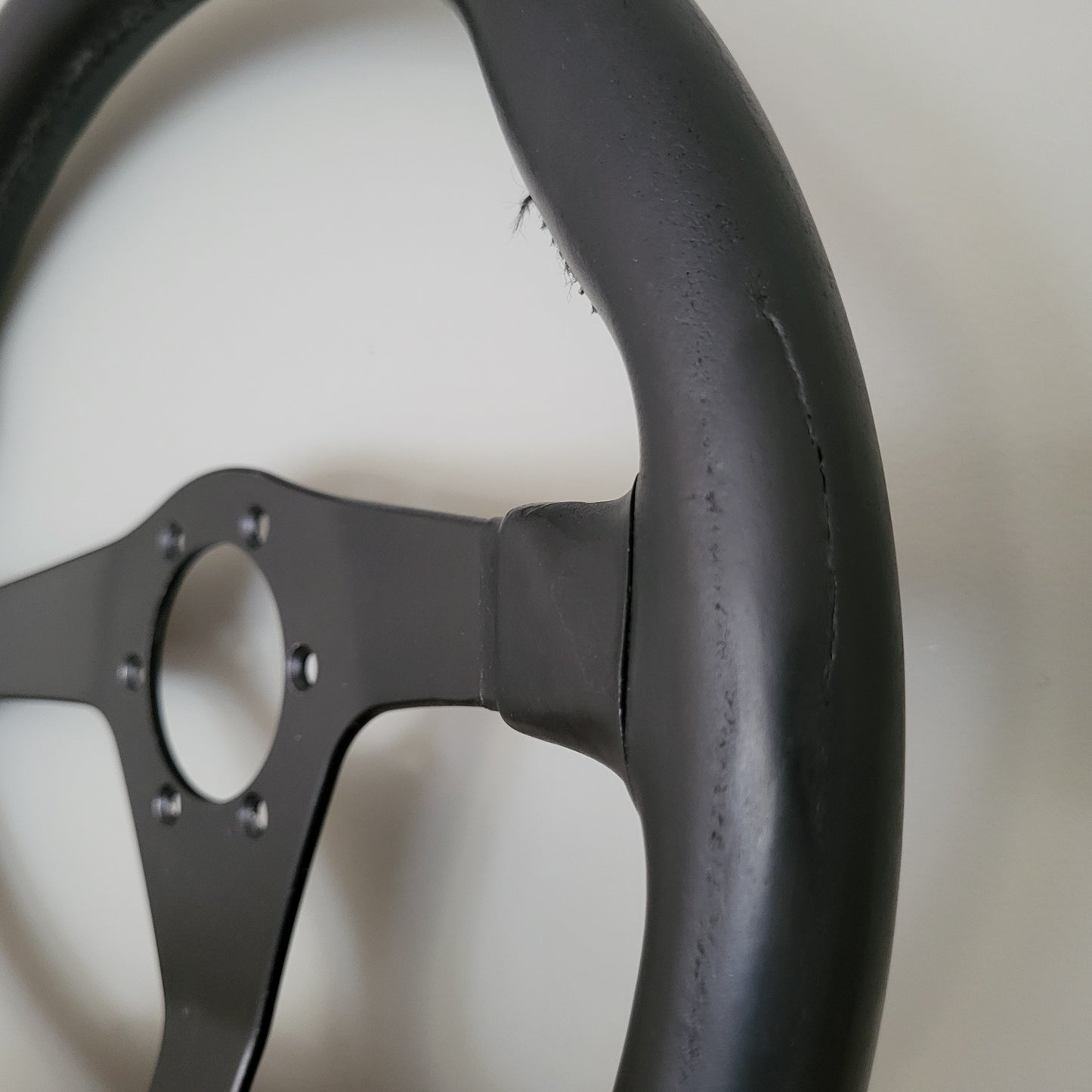 Nardi Gara 3 leather steering wheel (1990s)