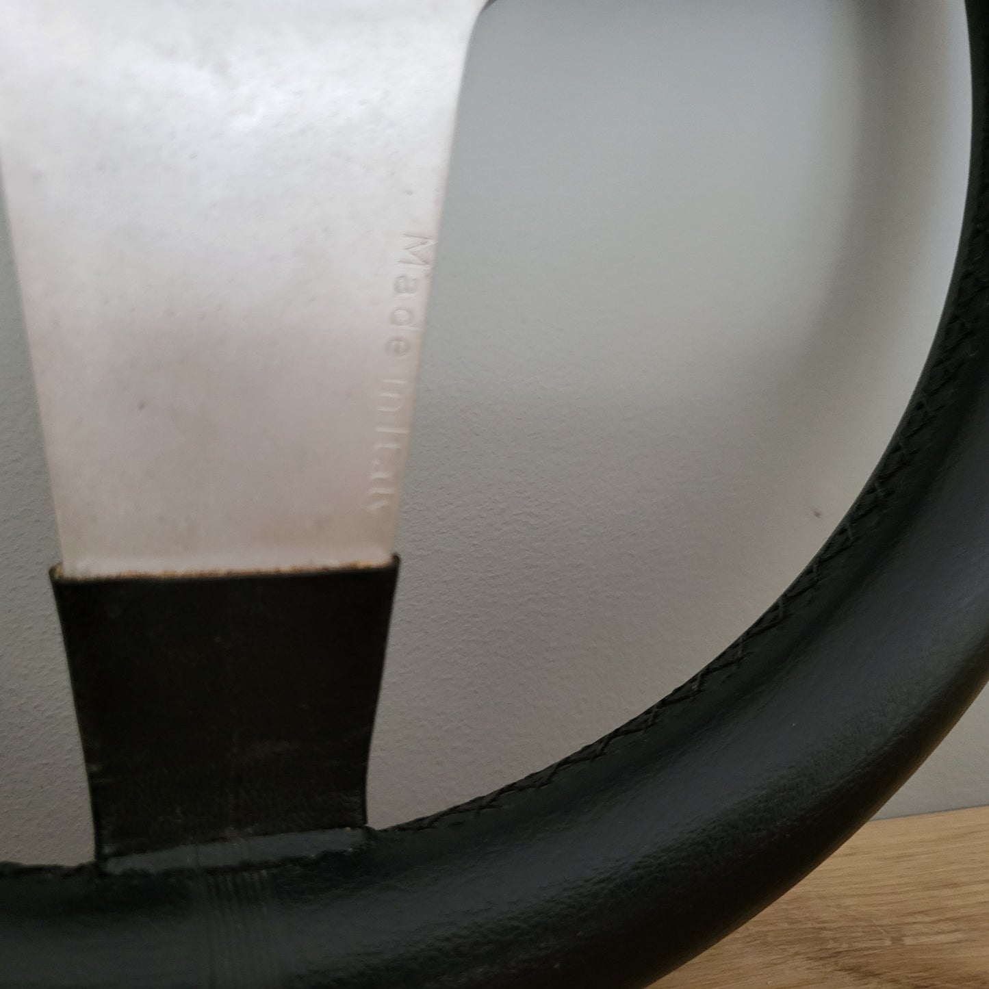 Personal Nardi leather steering wheel (1976)