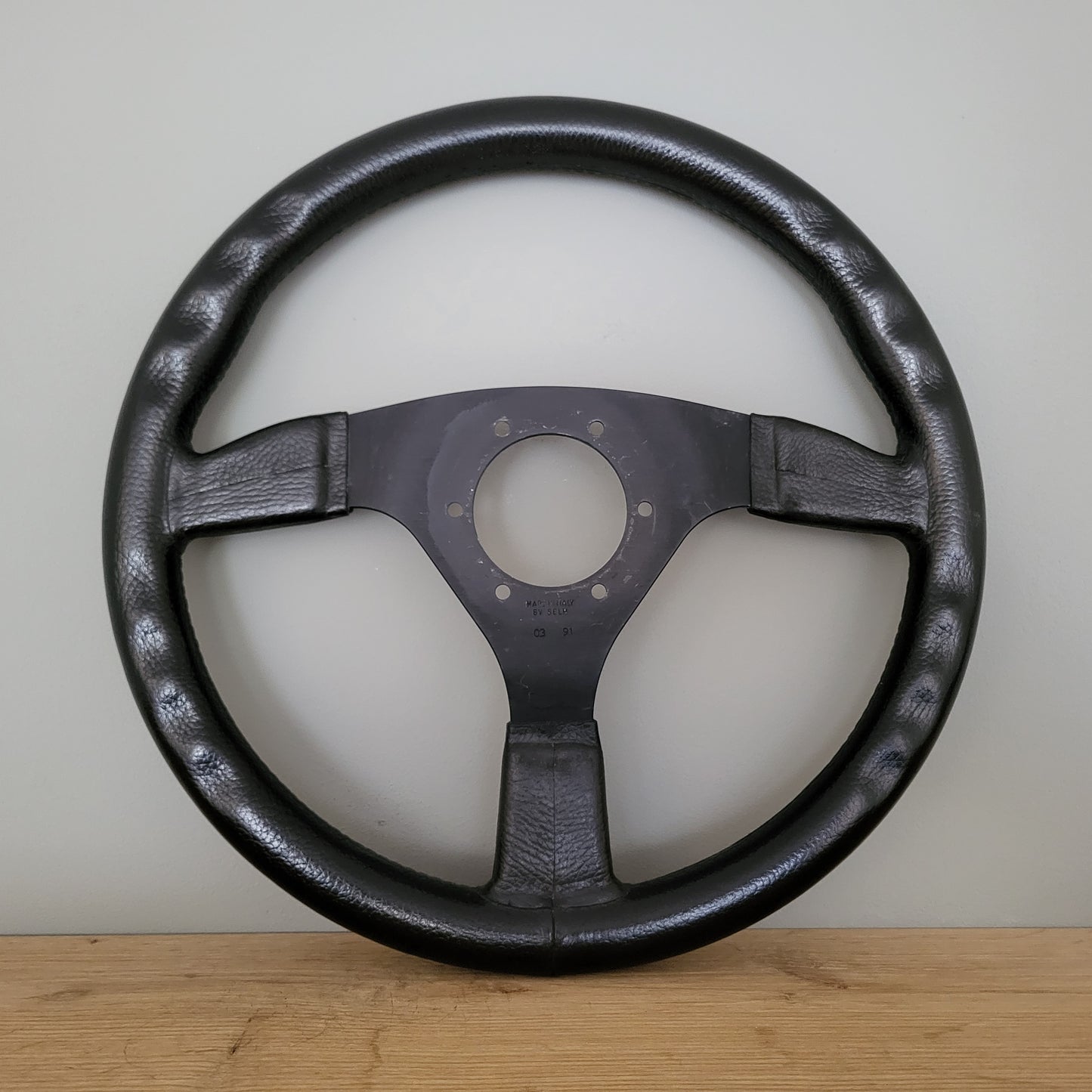 Selm classic leather steering wheel (1991)