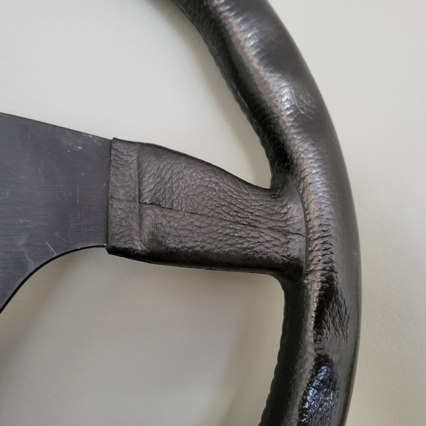 Selm classic leather steering wheel (1991)