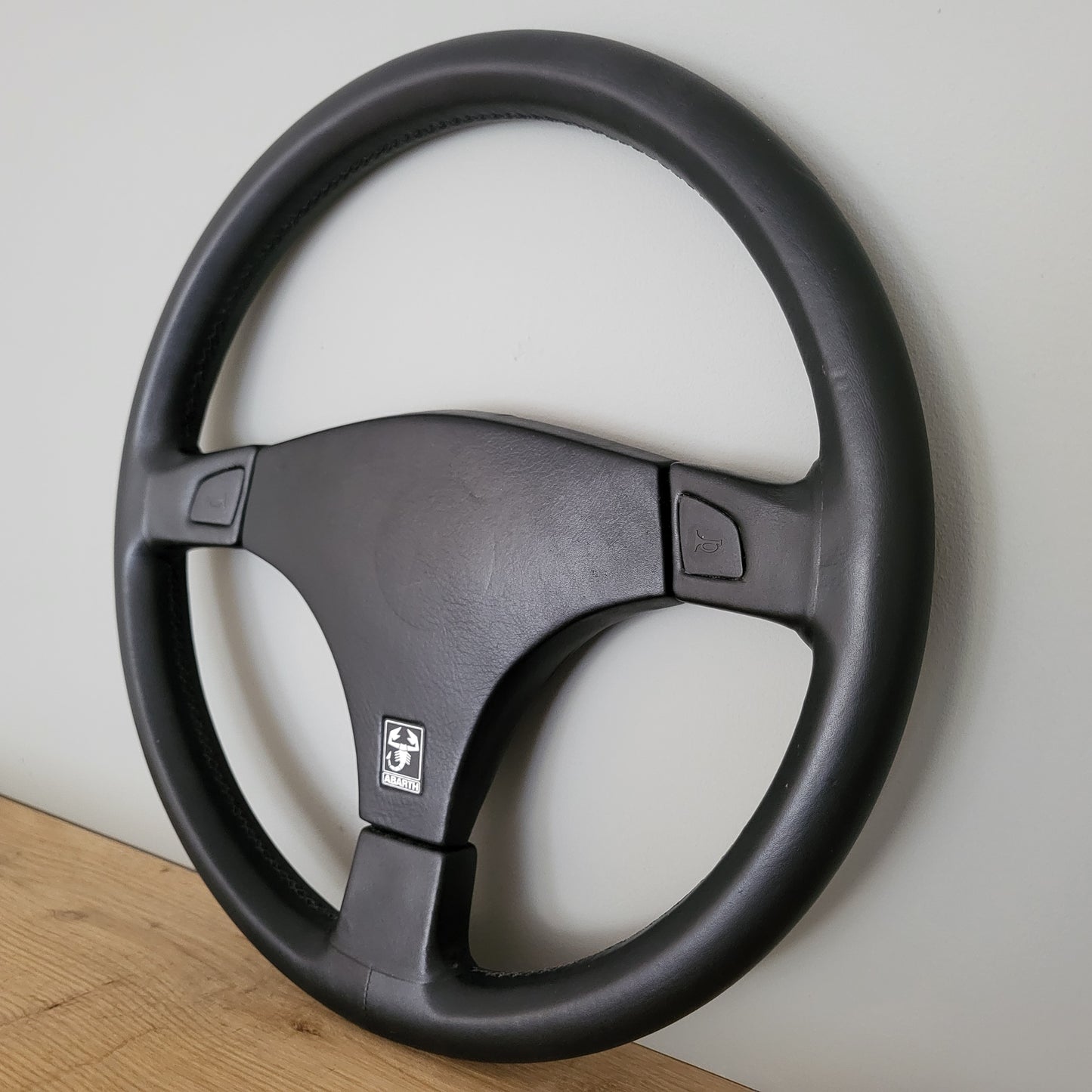 Abarth Atiwe Indianapolis 500 leather steering wheel Fiat / Lancia (1989)