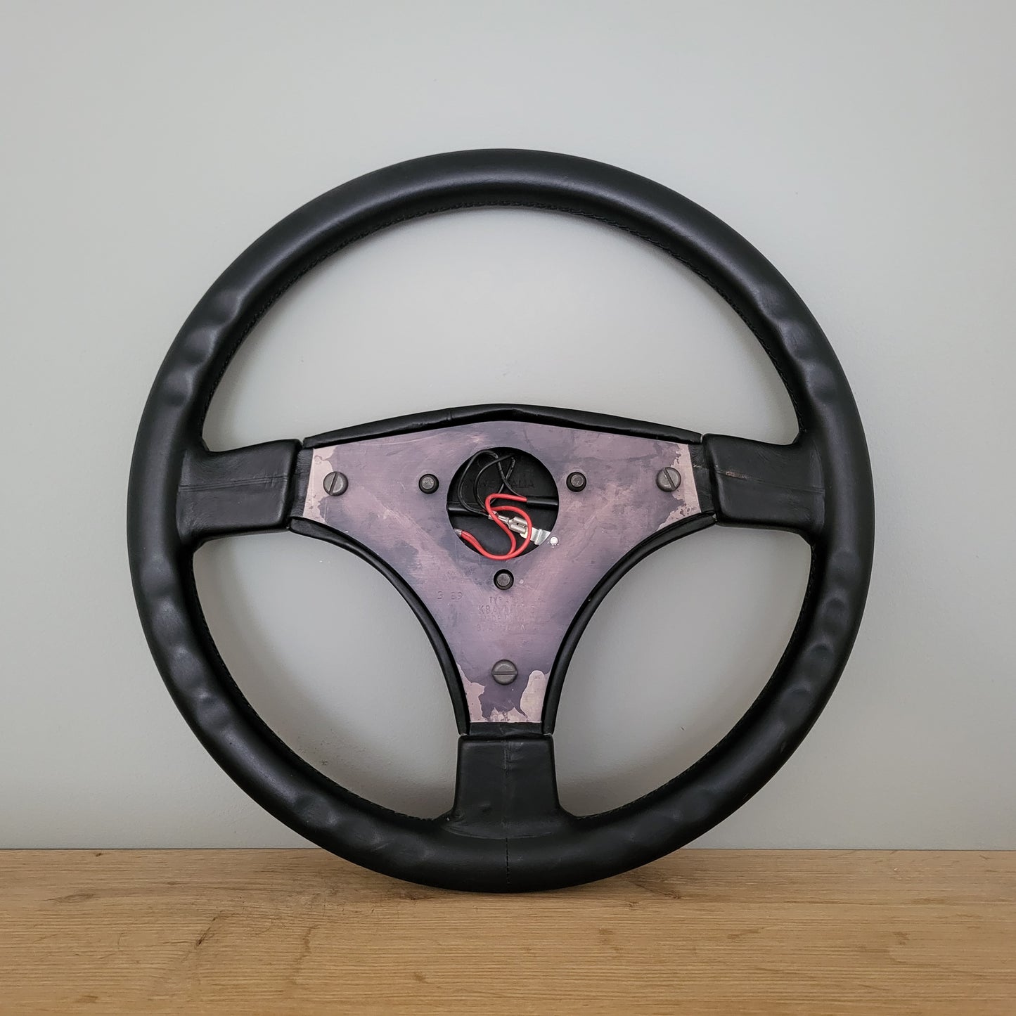 Abarth Atiwe Indianapolis 500 leather steering wheel Fiat / Lancia (1989)
