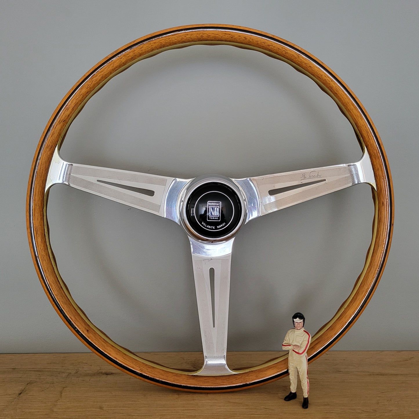 Nardi classic Anni 60 wooden steering wheel (1966)