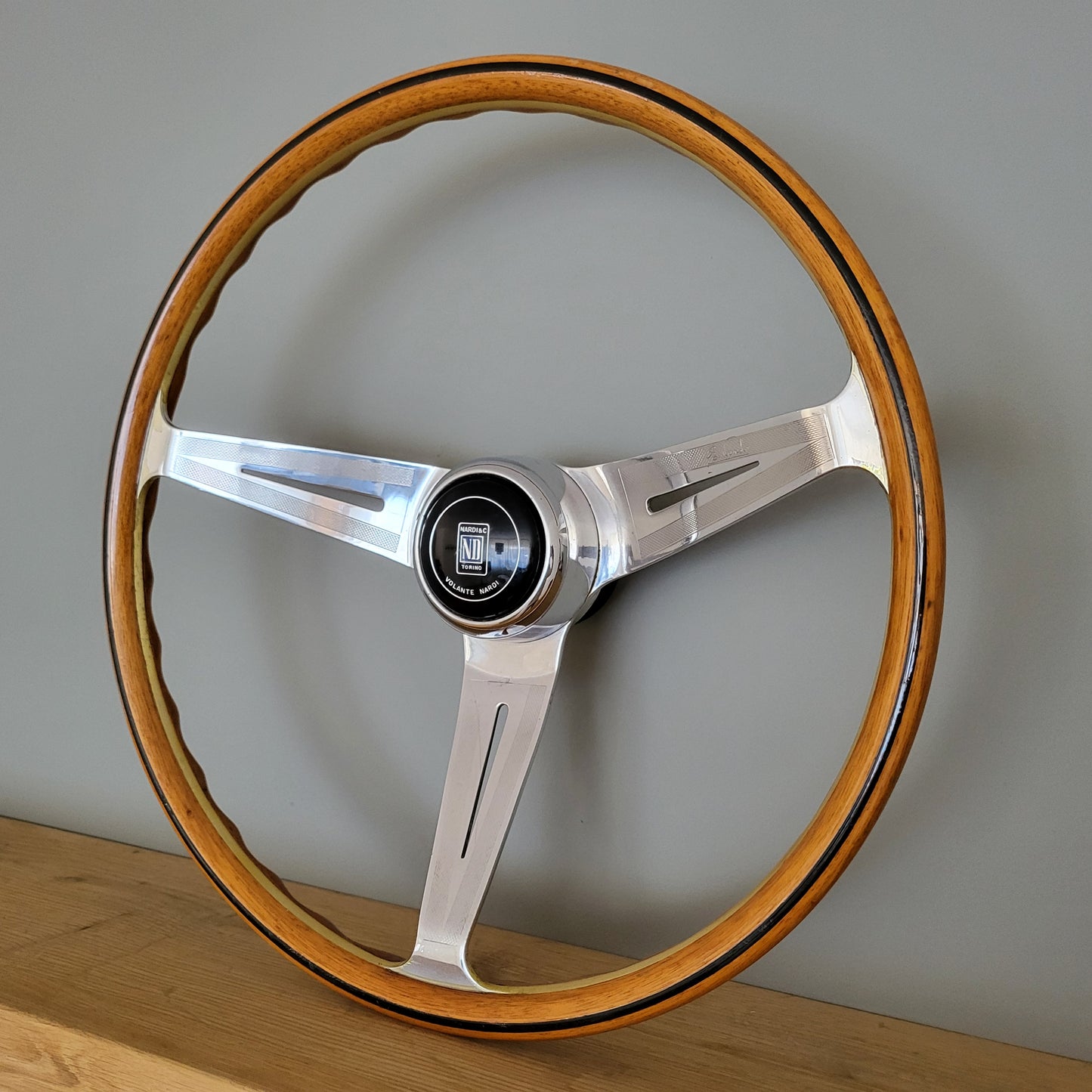 Nardi classic Anni 60 wooden steering wheel (1966)