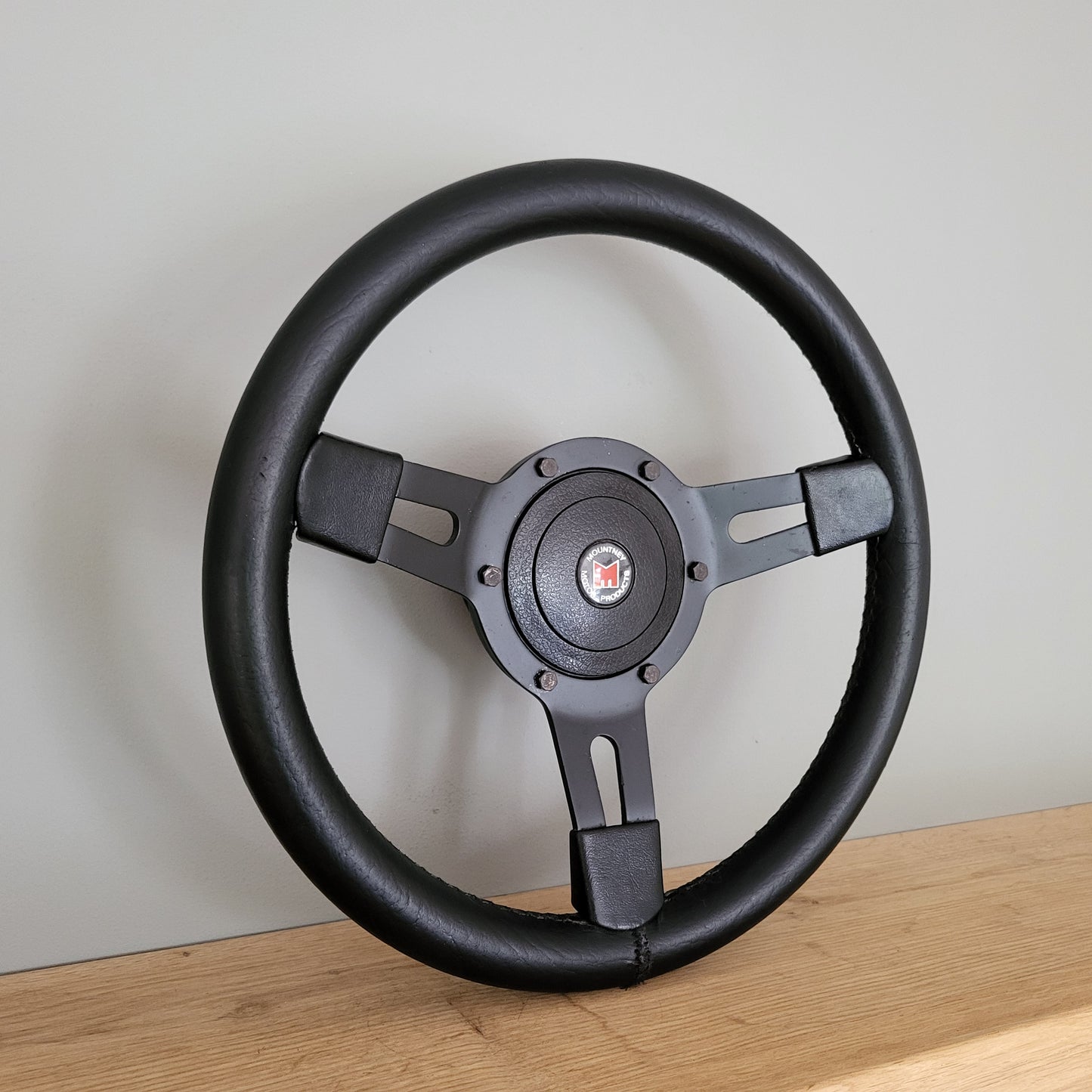 Mountney GT leather steering wheel Triumph Spitfire (1978)
