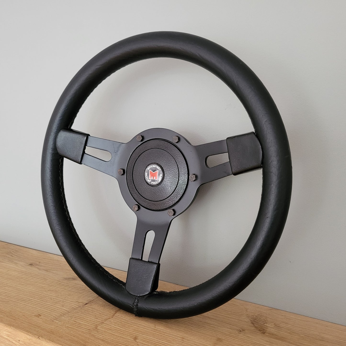 Mountney GT leather steering wheel Triumph Spitfire (1978)