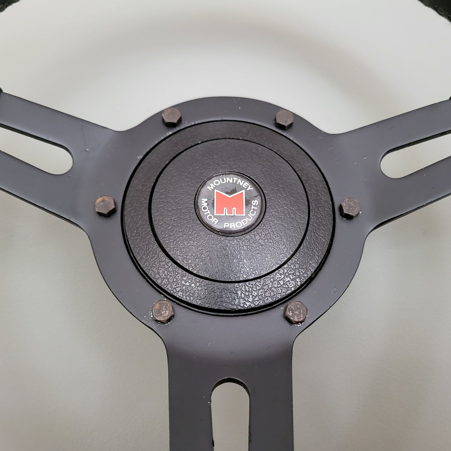 Mountney GT leather steering wheel Triumph Spitfire (1978)
