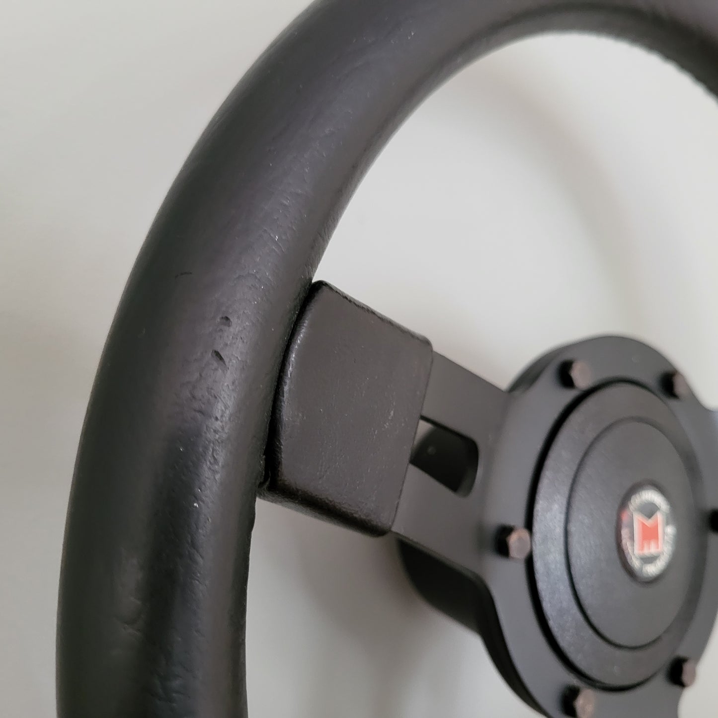 Mountney GT leather steering wheel Triumph Spitfire (1978)