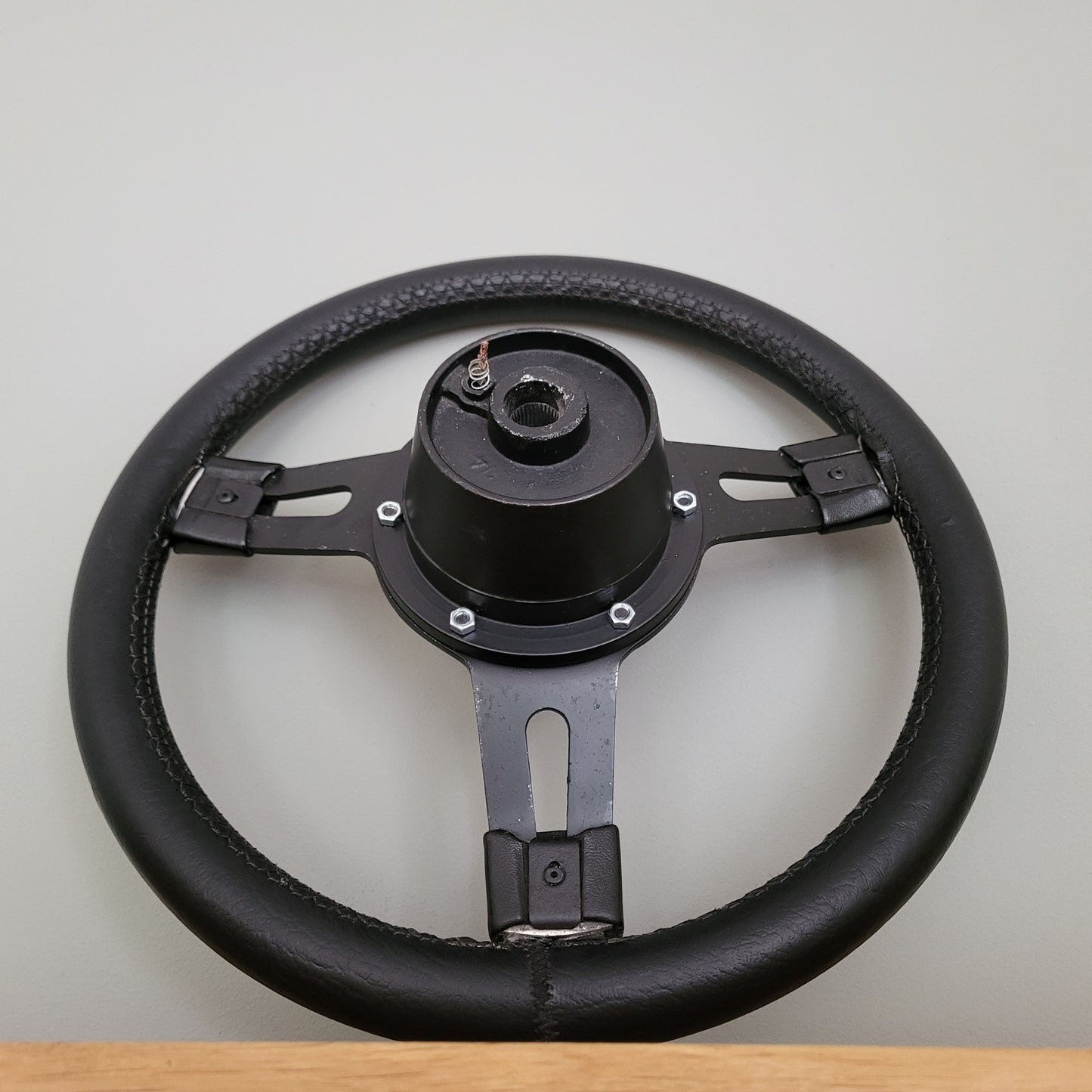 Mountney GT leather steering wheel Triumph Spitfire (1978)
