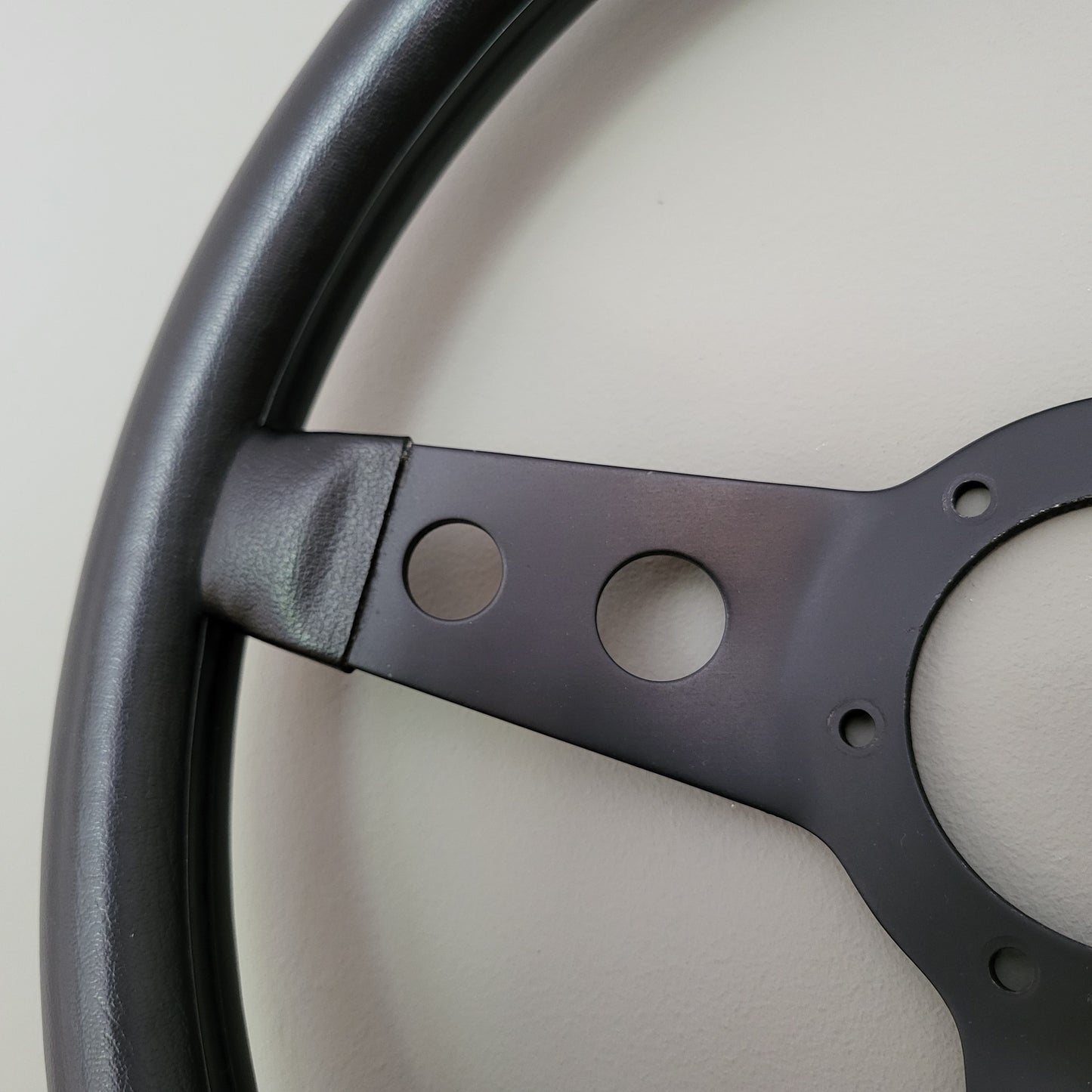 Personal Nardi leather steering wheel (1981)