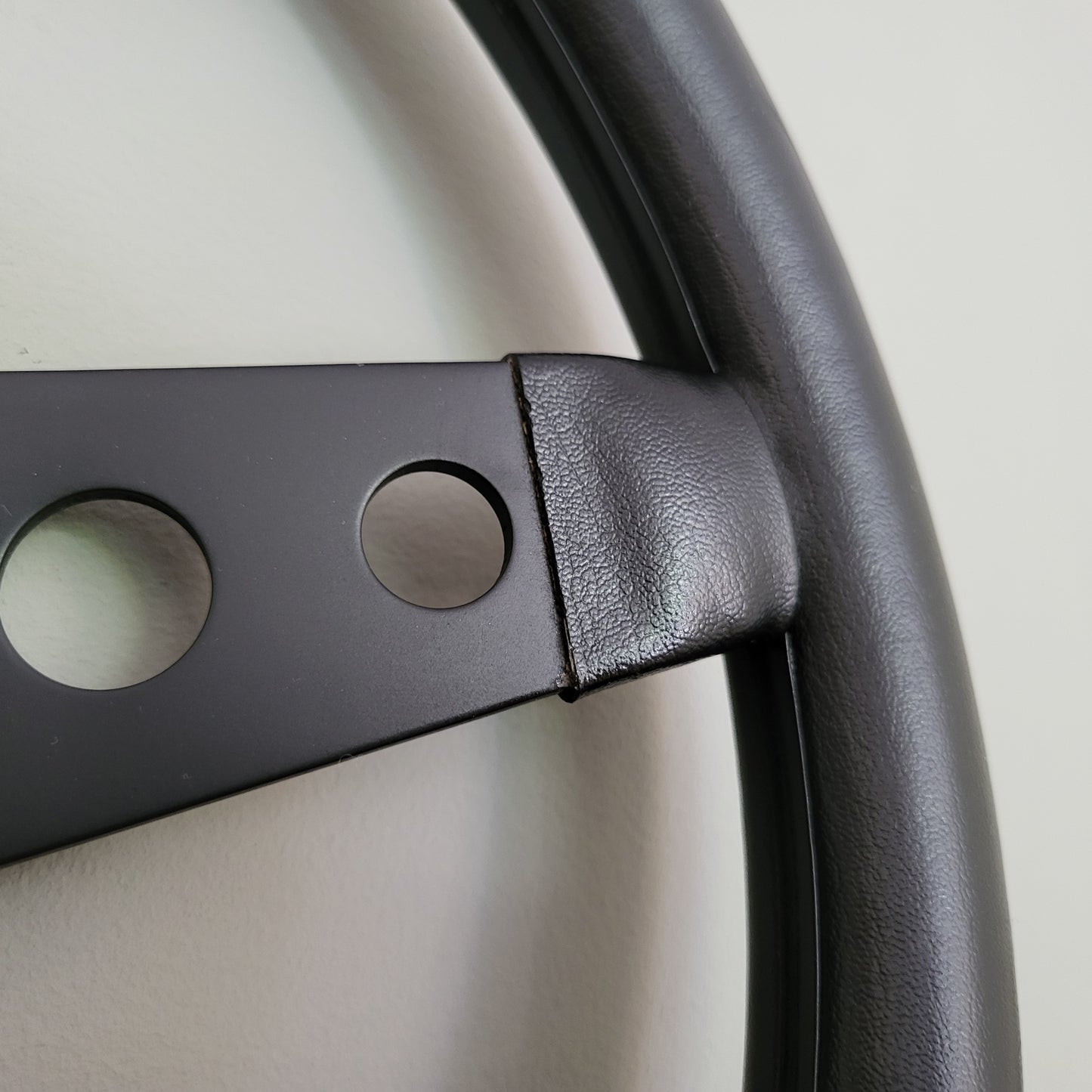 Personal Nardi leather steering wheel (1981)