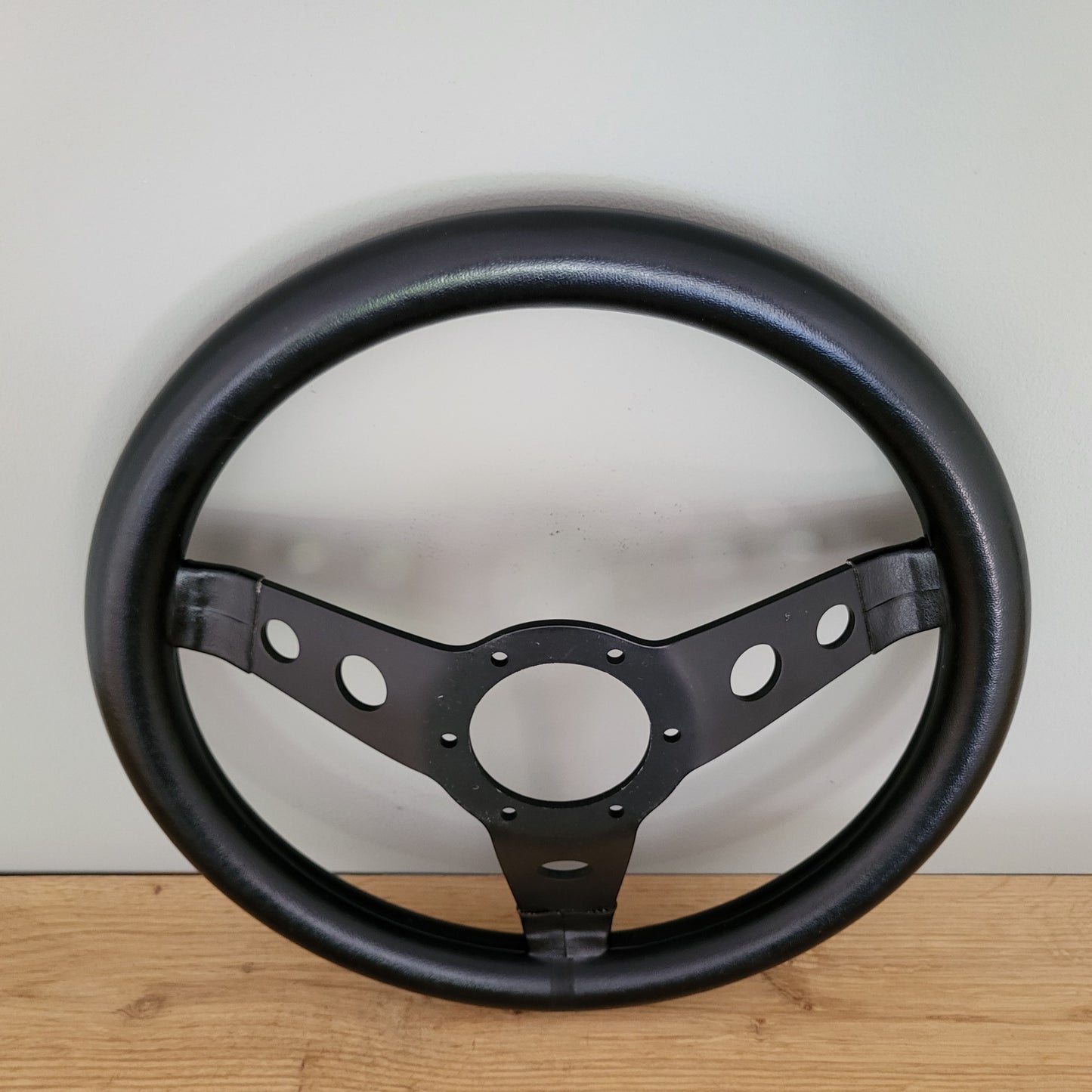 Personal Nardi leather steering wheel (1981)