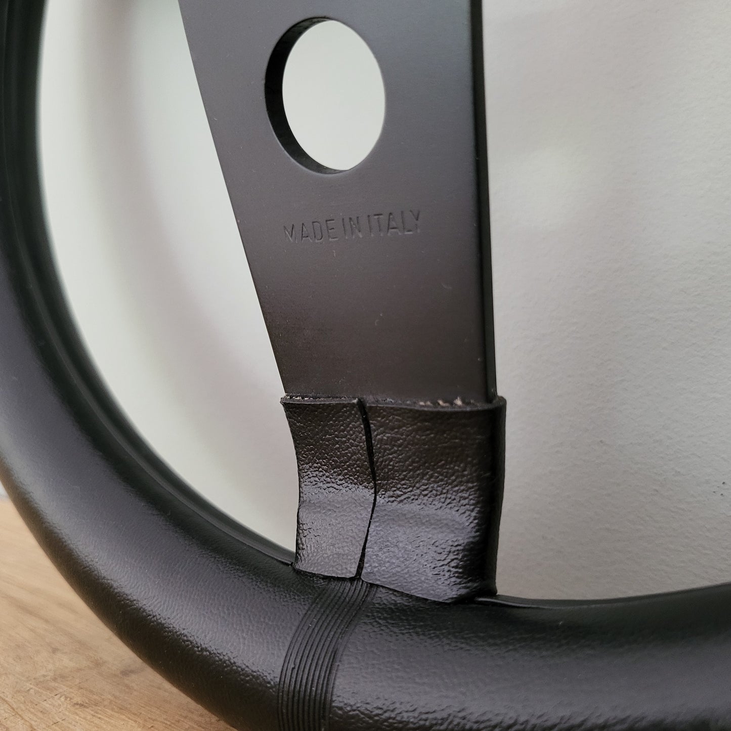 Personal Nardi leather steering wheel (1981)