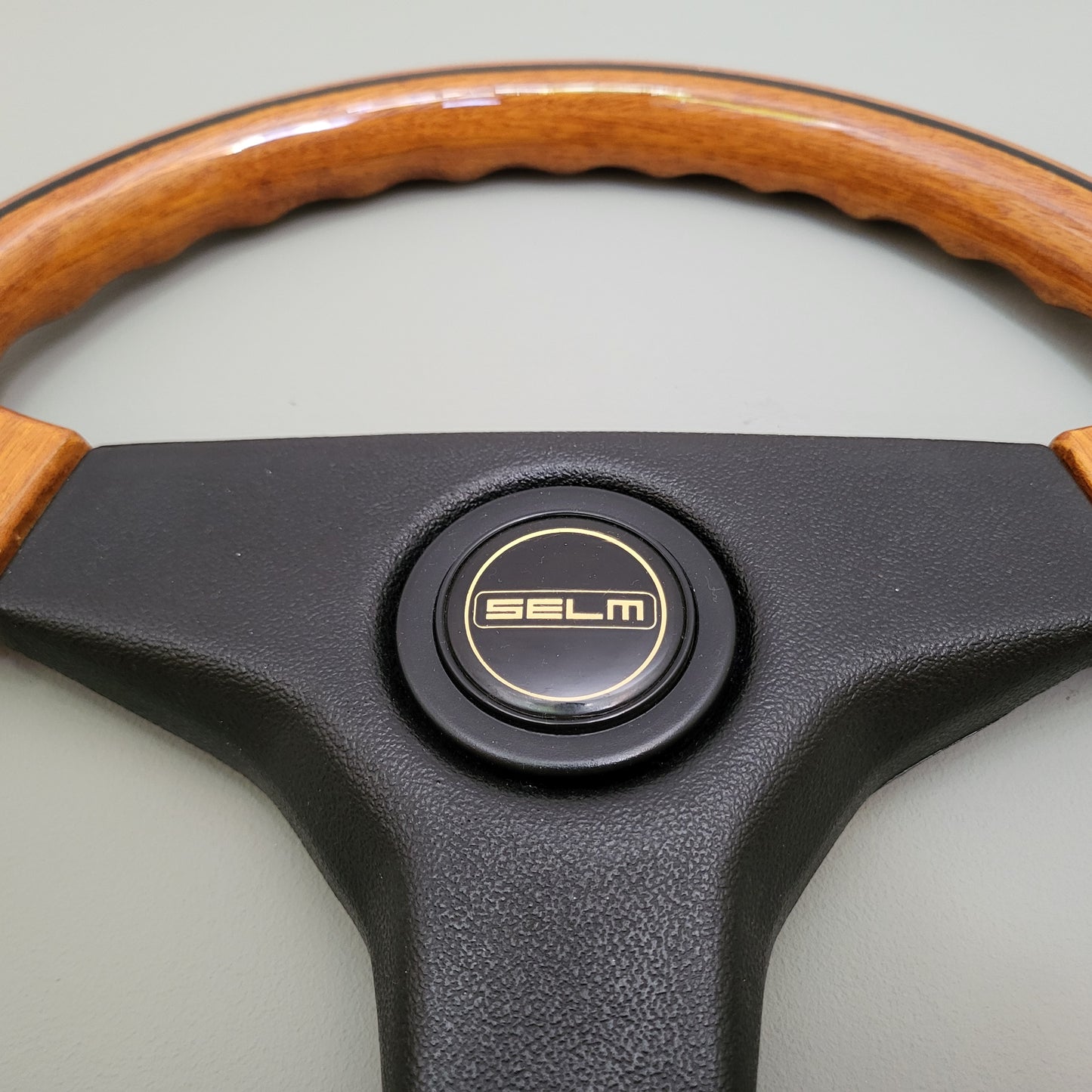 Selm wooden steering wheel (1988)