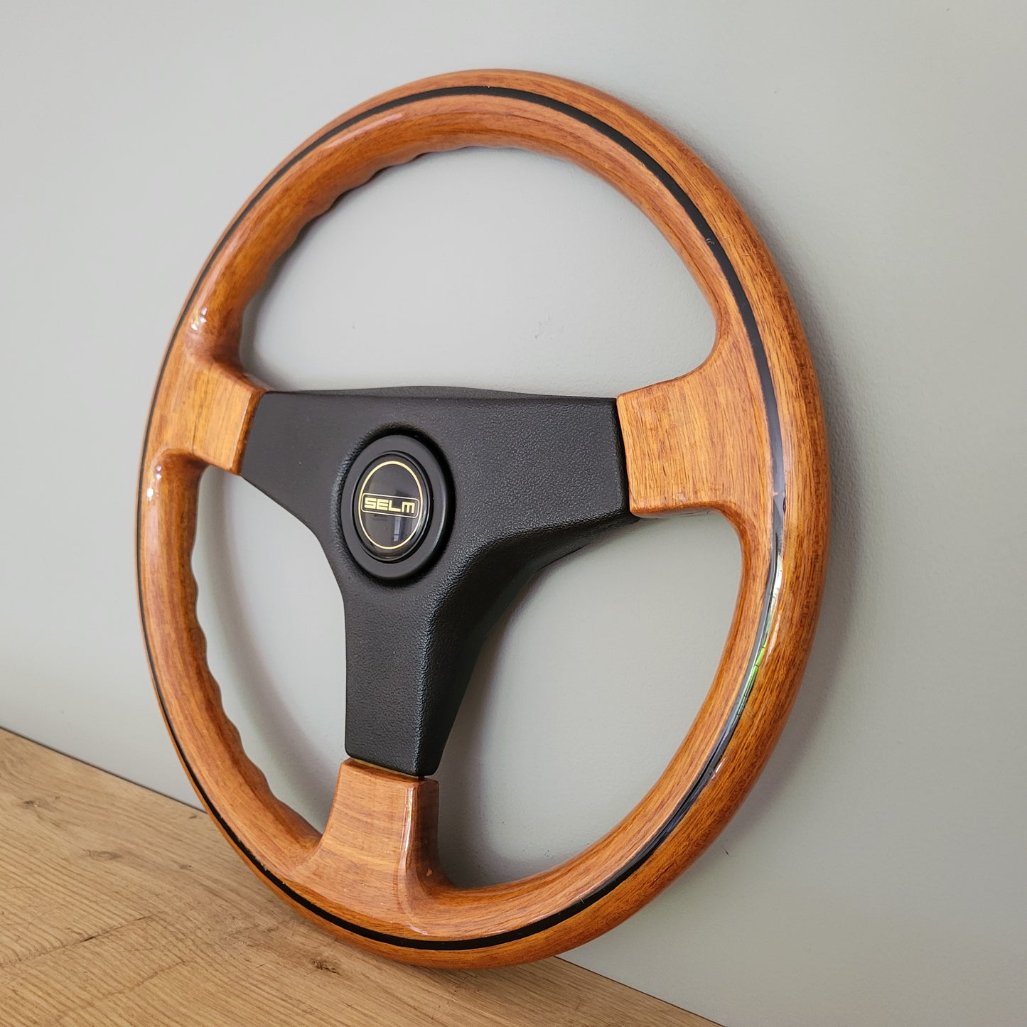 Selm wooden steering wheel (1988)