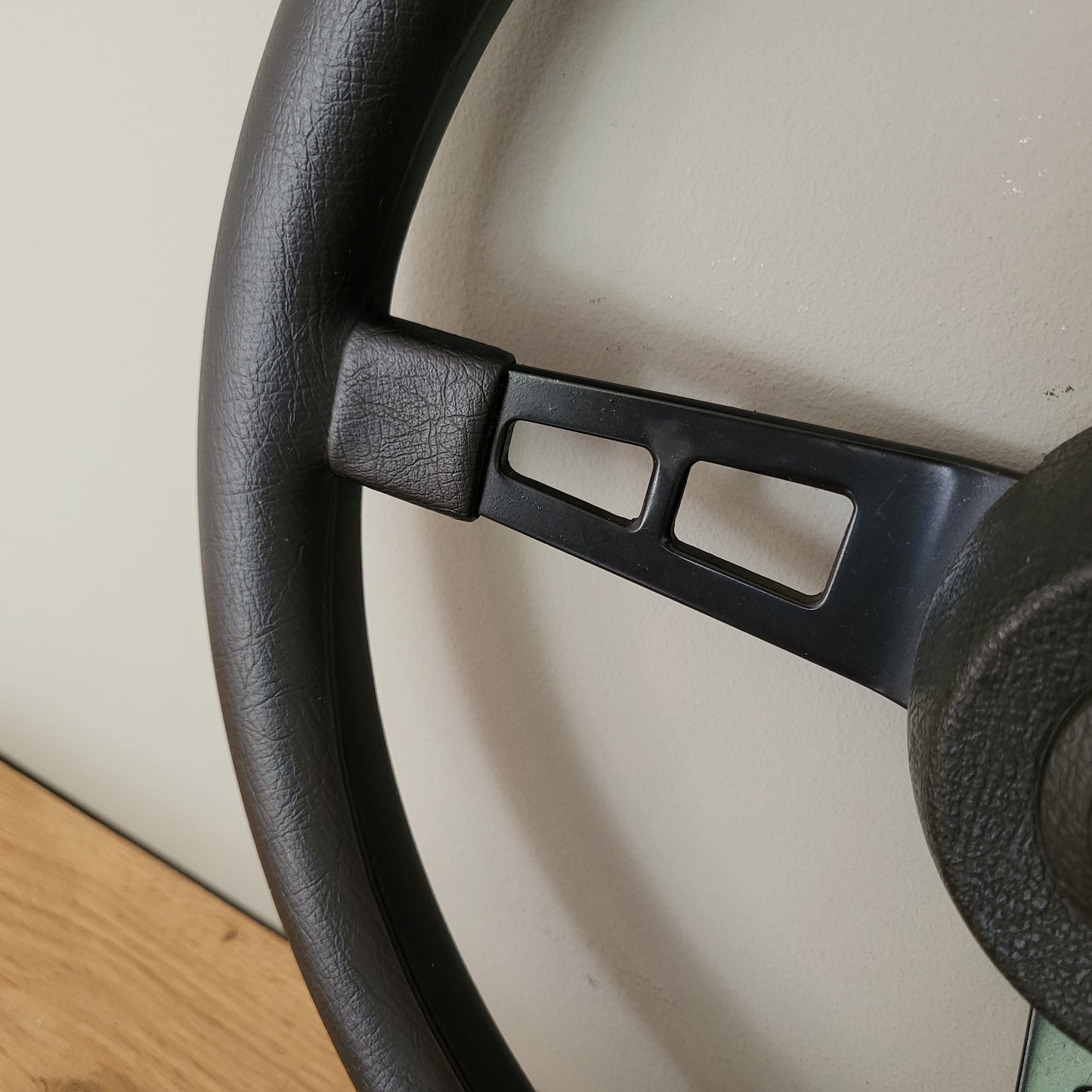 Springalex leather steering wheel (1980s)