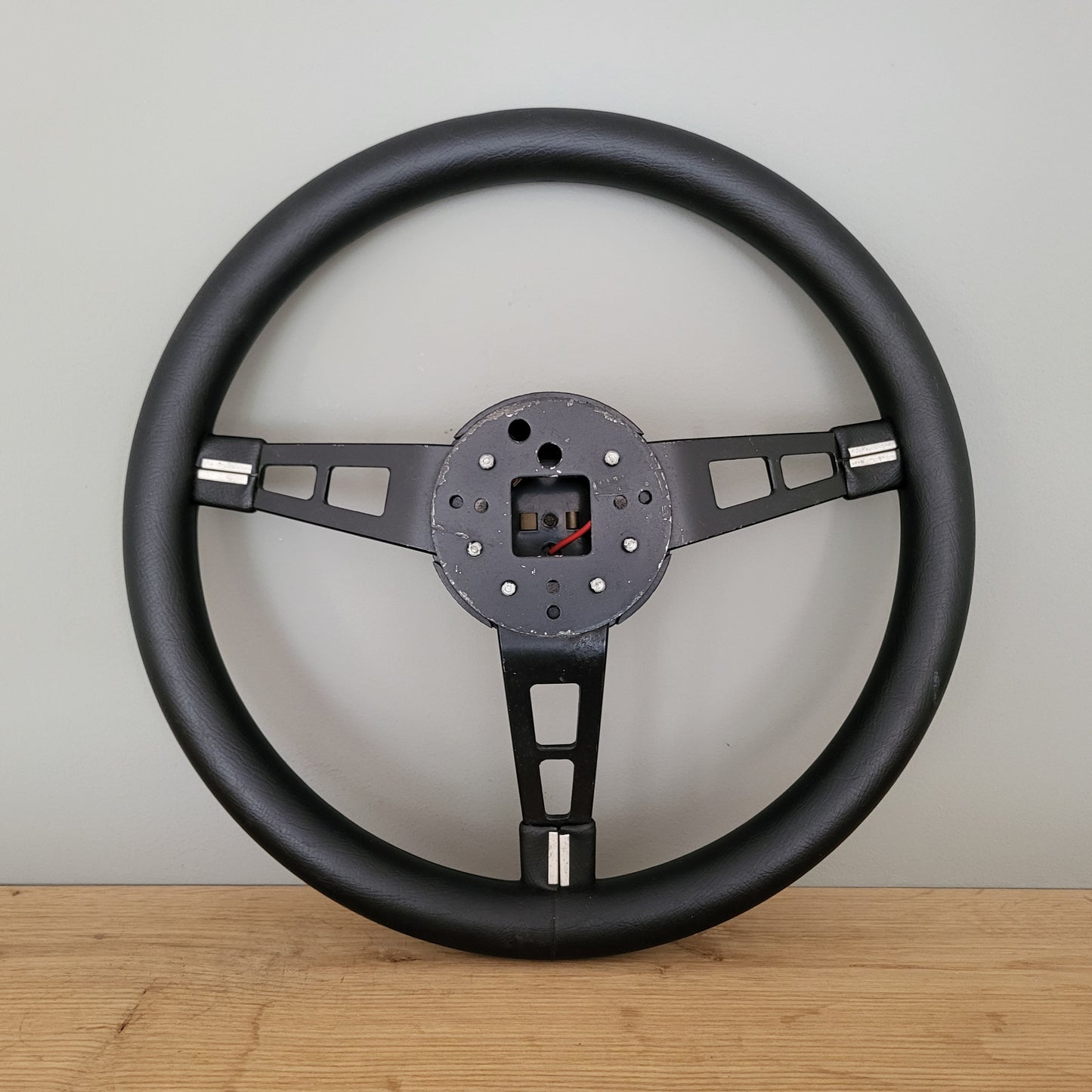 Springalex leather steering wheel (1980s)