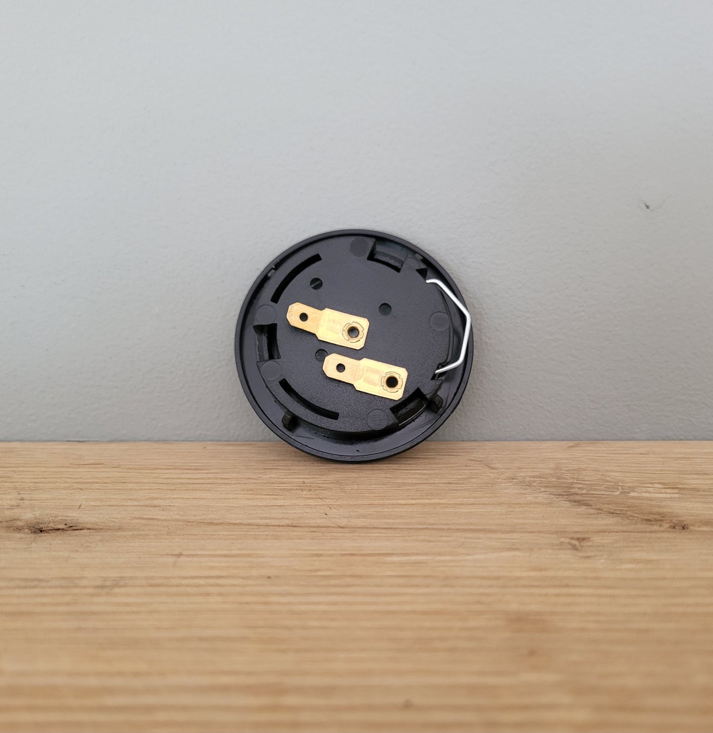 Fiat horn push button '90s classic - blue on black