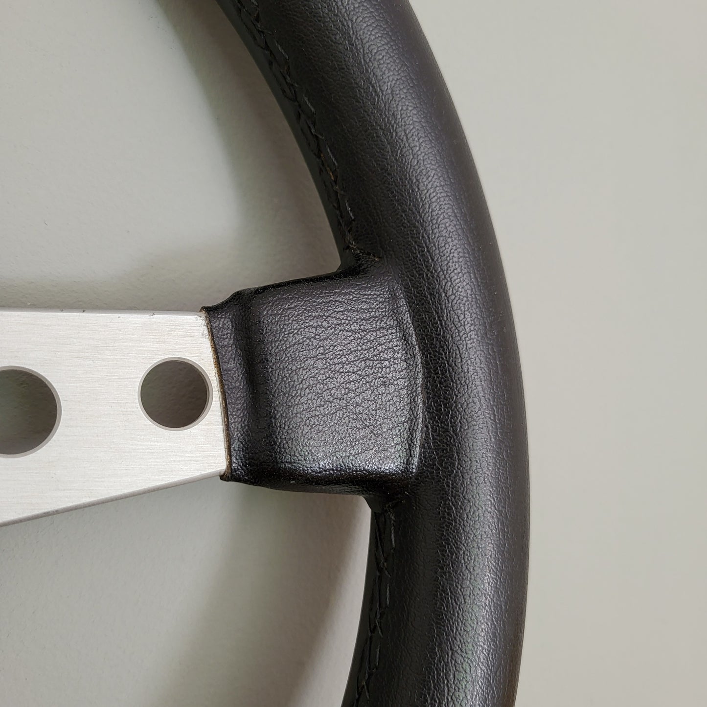 Cisa classic leather steering wheel (1980s)