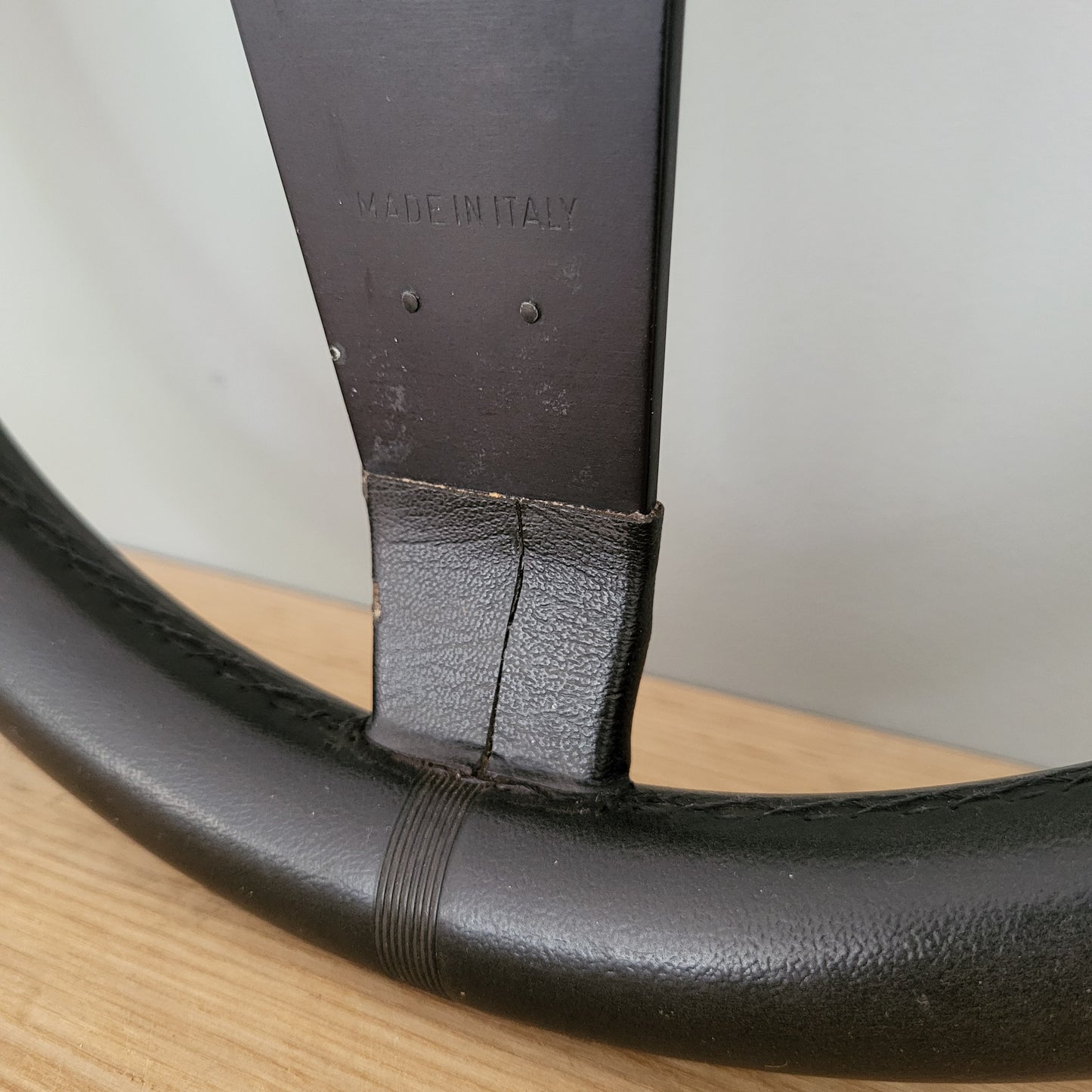 Personal Nardi leather steering wheel (1978)
