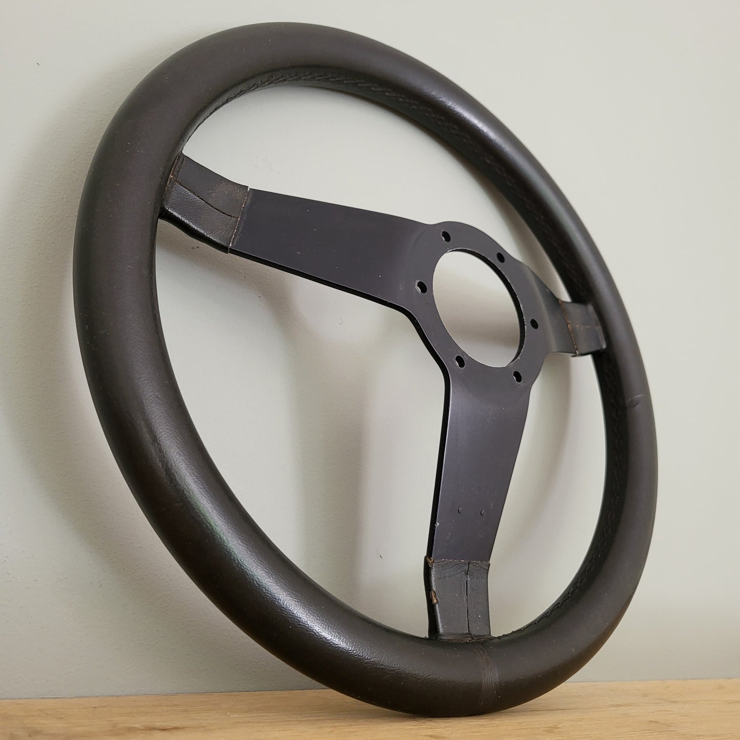 Personal Nardi leather steering wheel (1978)