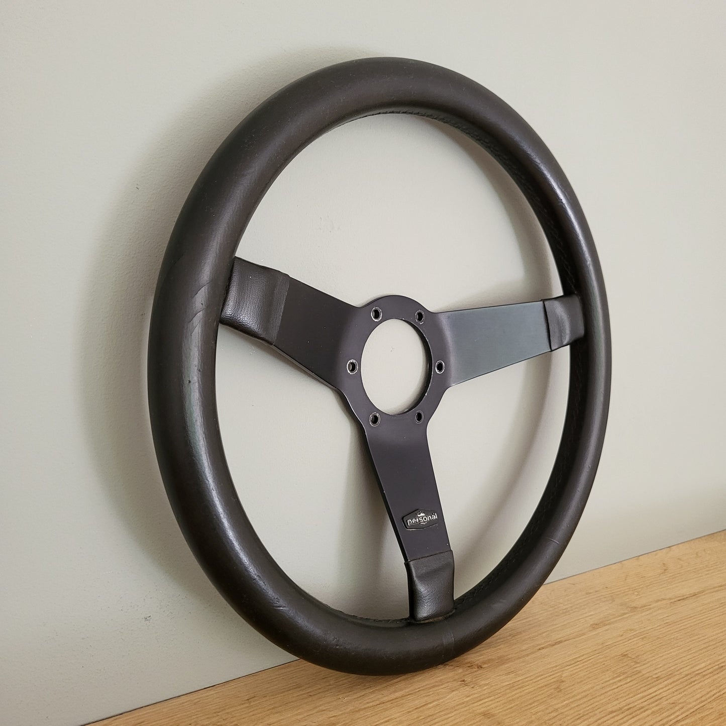 Personal Nardi leather steering wheel (1978)