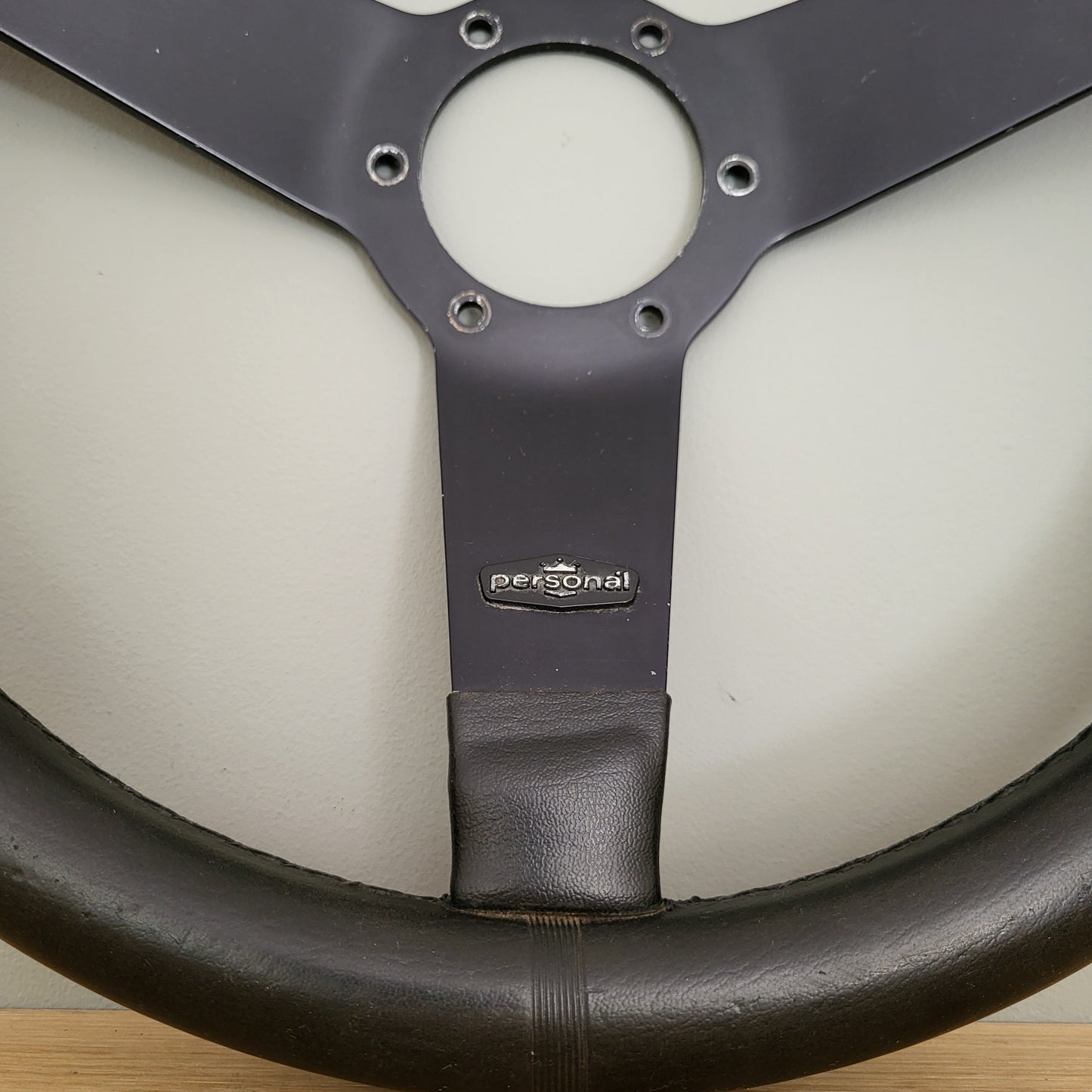 Personal Nardi leather steering wheel (1978)