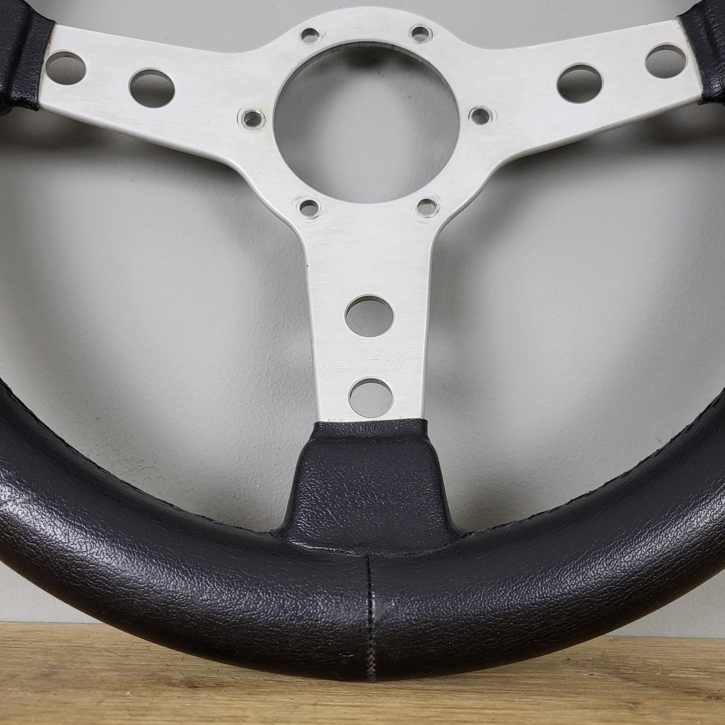 Cisa classic leather steering wheel (1980s)