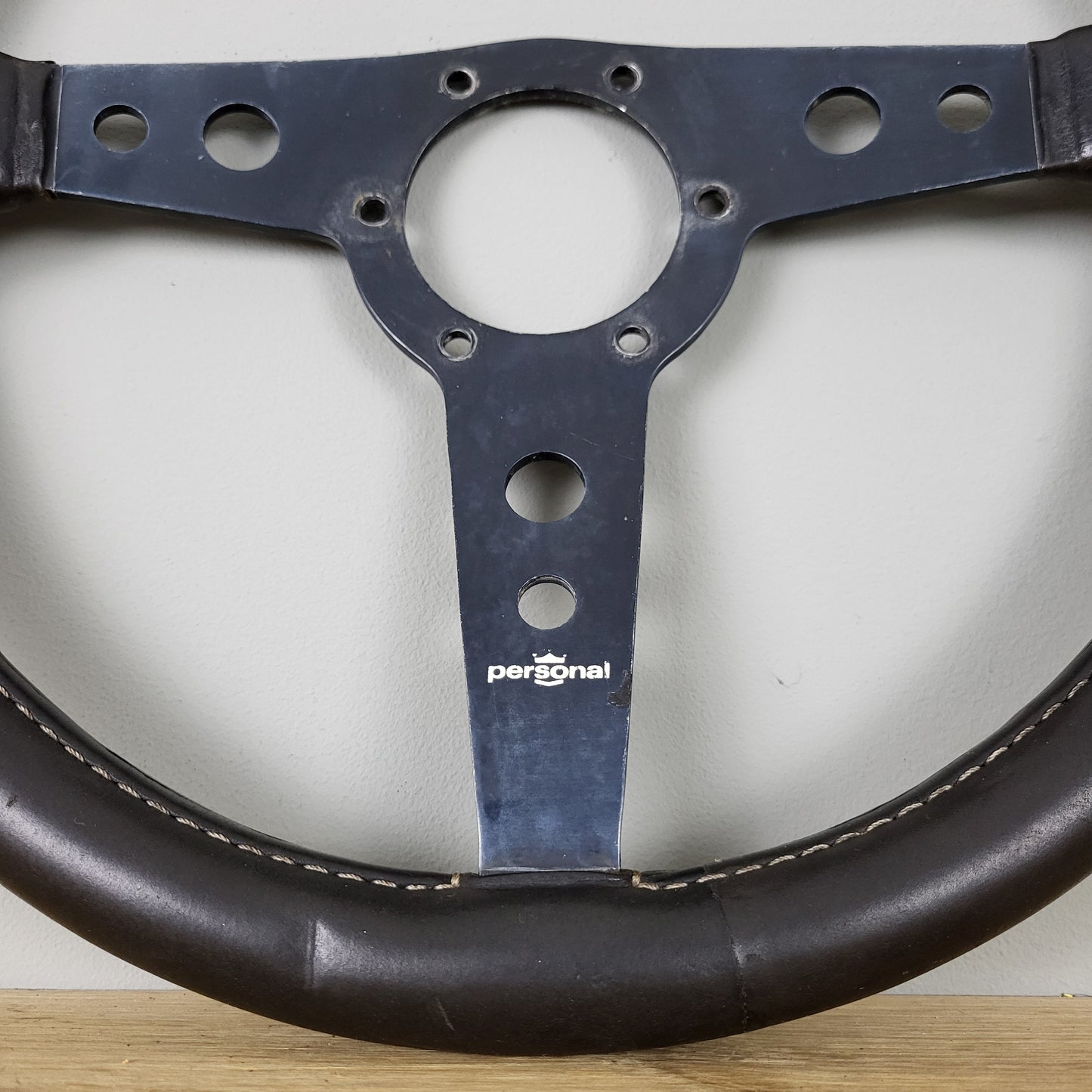 Personal Nardi leather steering wheel (1974)