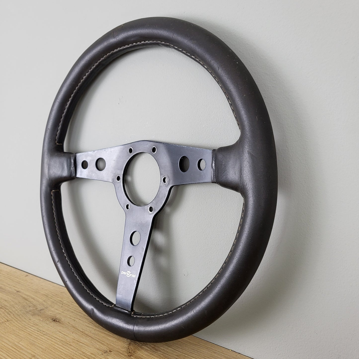 Personal Nardi leather steering wheel (1974)