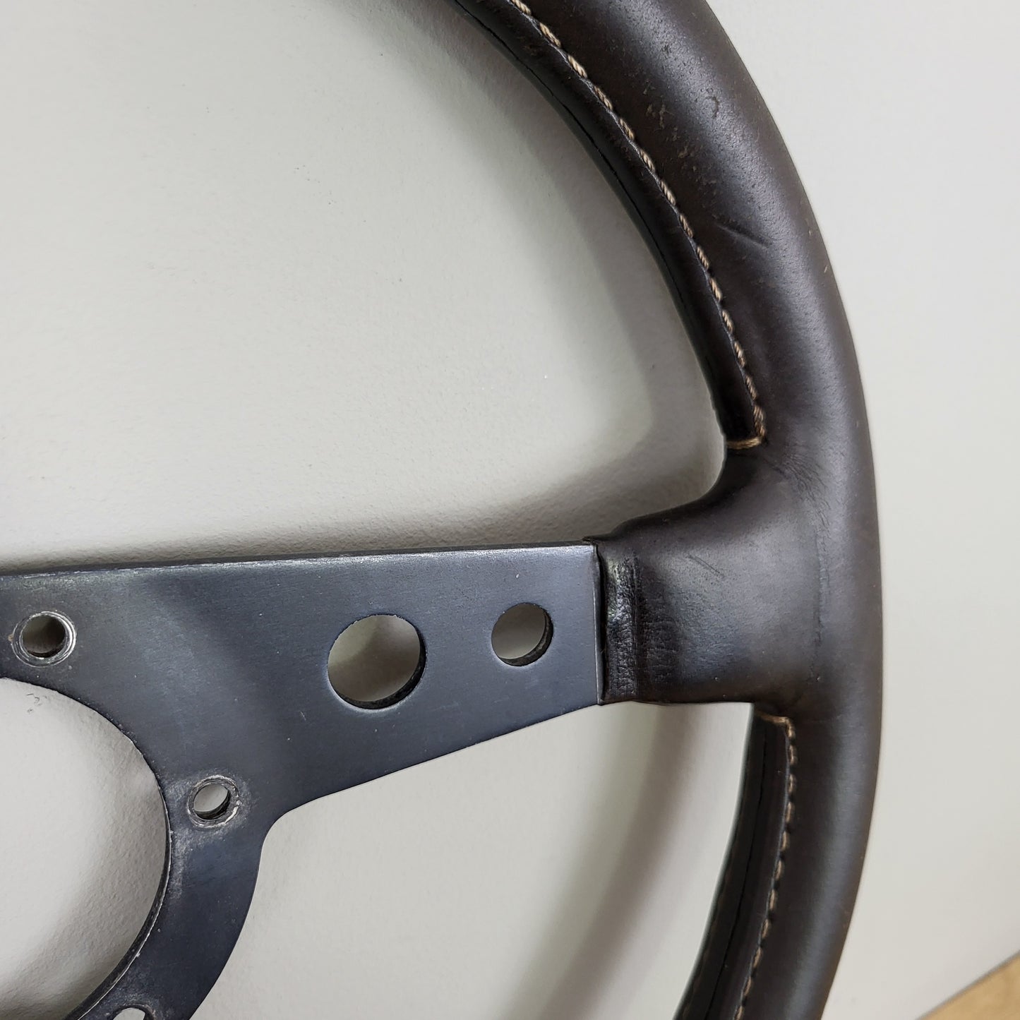Personal Nardi leather steering wheel (1974)