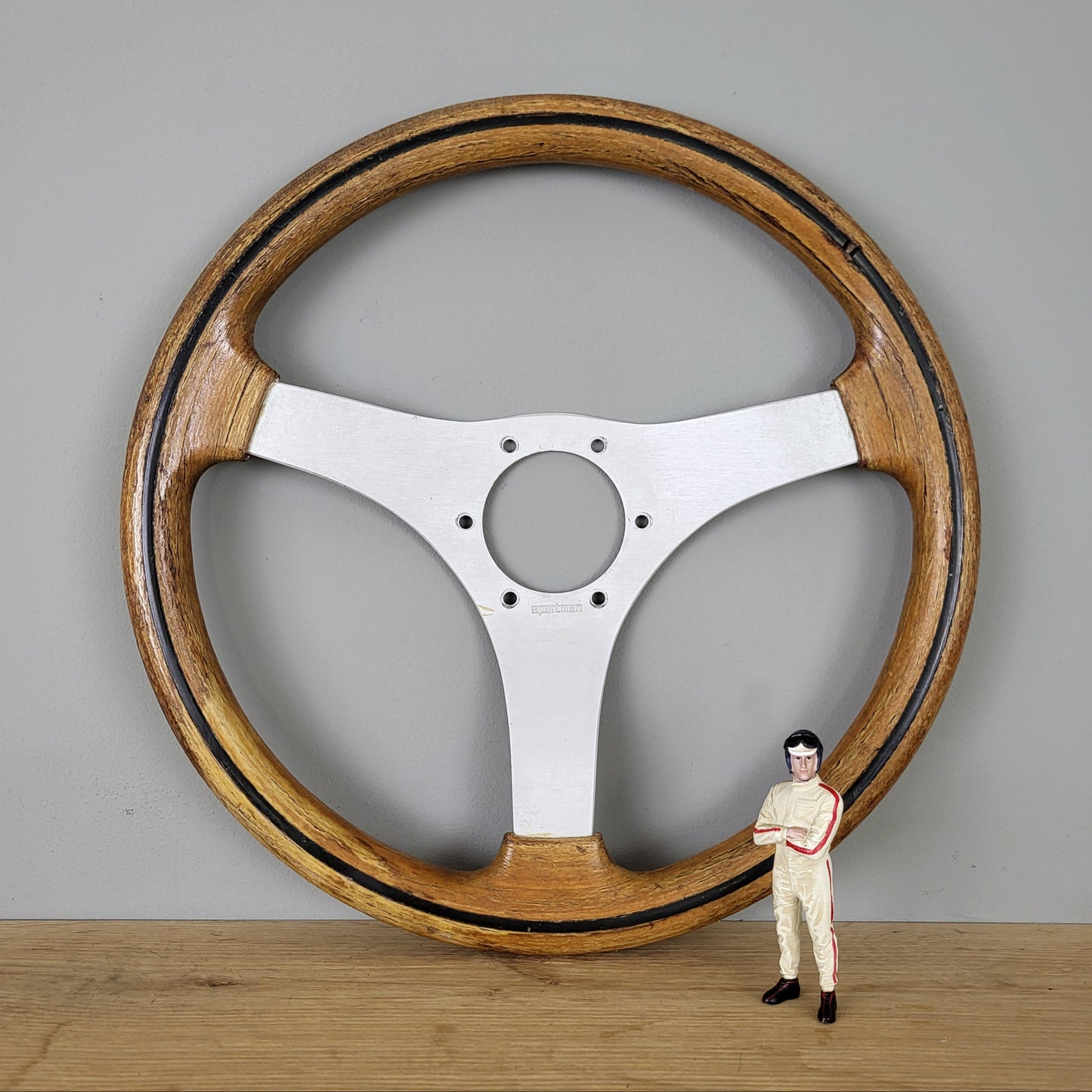 Sportman Italy wooden steering wheel (resto project)